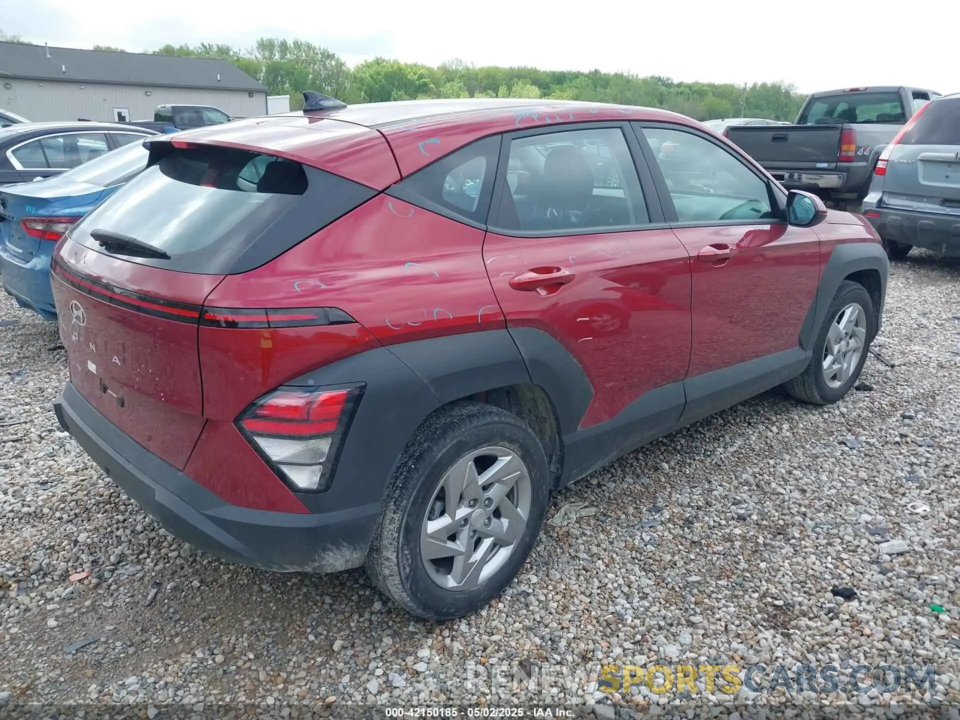 4 Photograph of a damaged car KM8HA3AB5SU186210 HYUNDAI KONA 2025