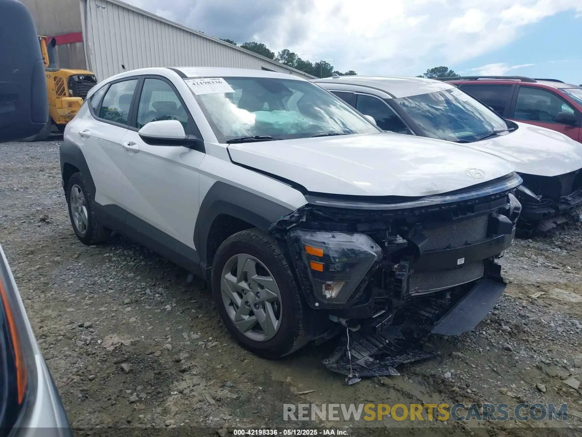 1 Photograph of a damaged car KM8HA3AB7SU234497 HYUNDAI KONA 2025
