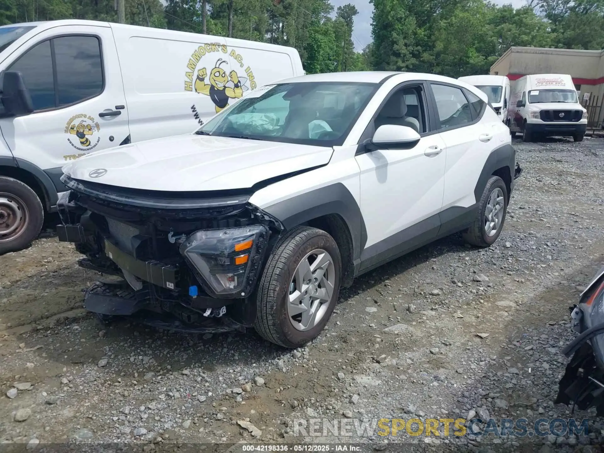 2 Photograph of a damaged car KM8HA3AB7SU234497 HYUNDAI KONA 2025