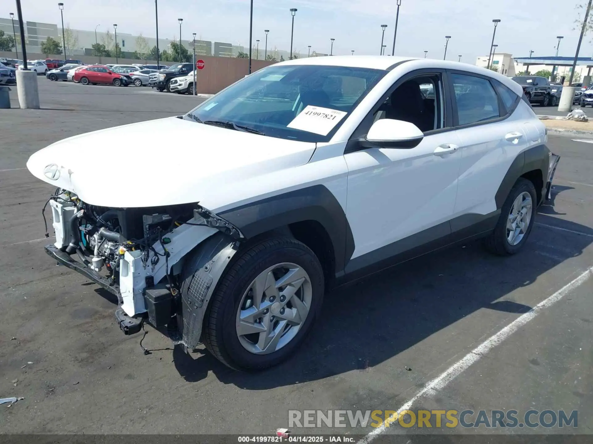 2 Photograph of a damaged car KM8HA3AB9SU260938 HYUNDAI KONA 2025