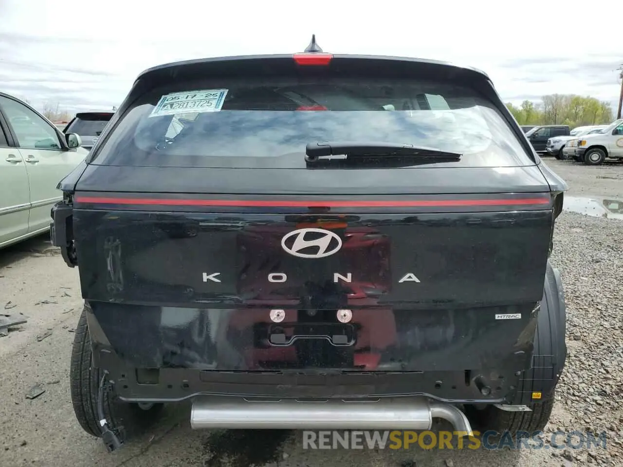 6 Photograph of a damaged car KM8HACAB0SU235460 HYUNDAI KONA 2025