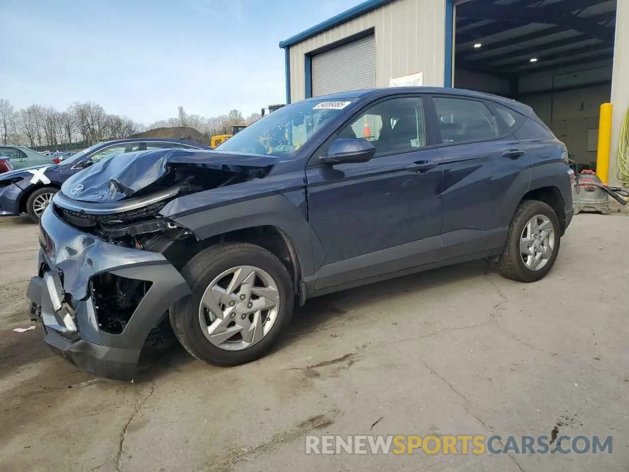 1 Photograph of a damaged car KM8HACAB4SU257252 HYUNDAI KONA 2025
