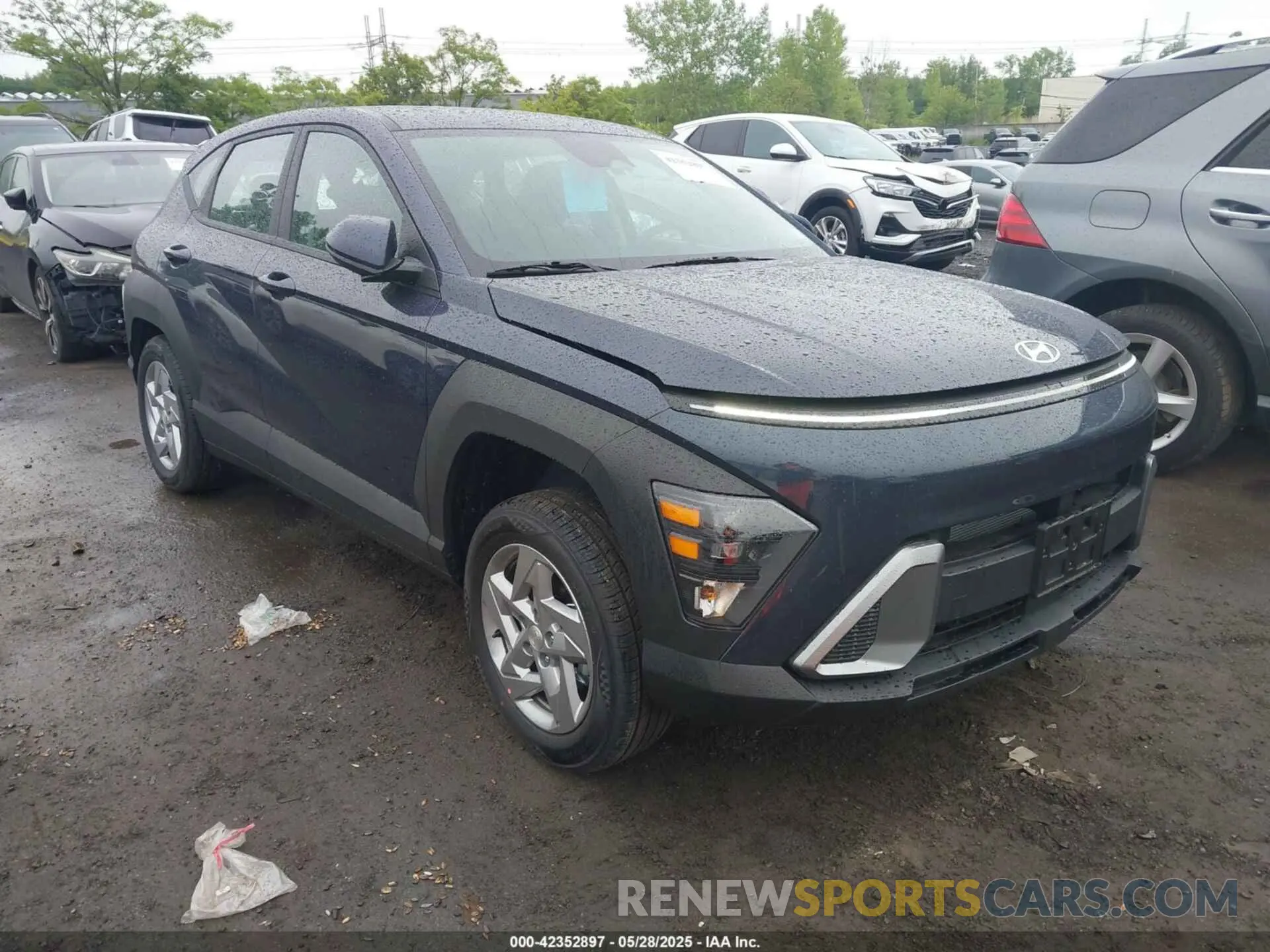 1 Photograph of a damaged car KM8HACAB5SU307334 HYUNDAI KONA 2025