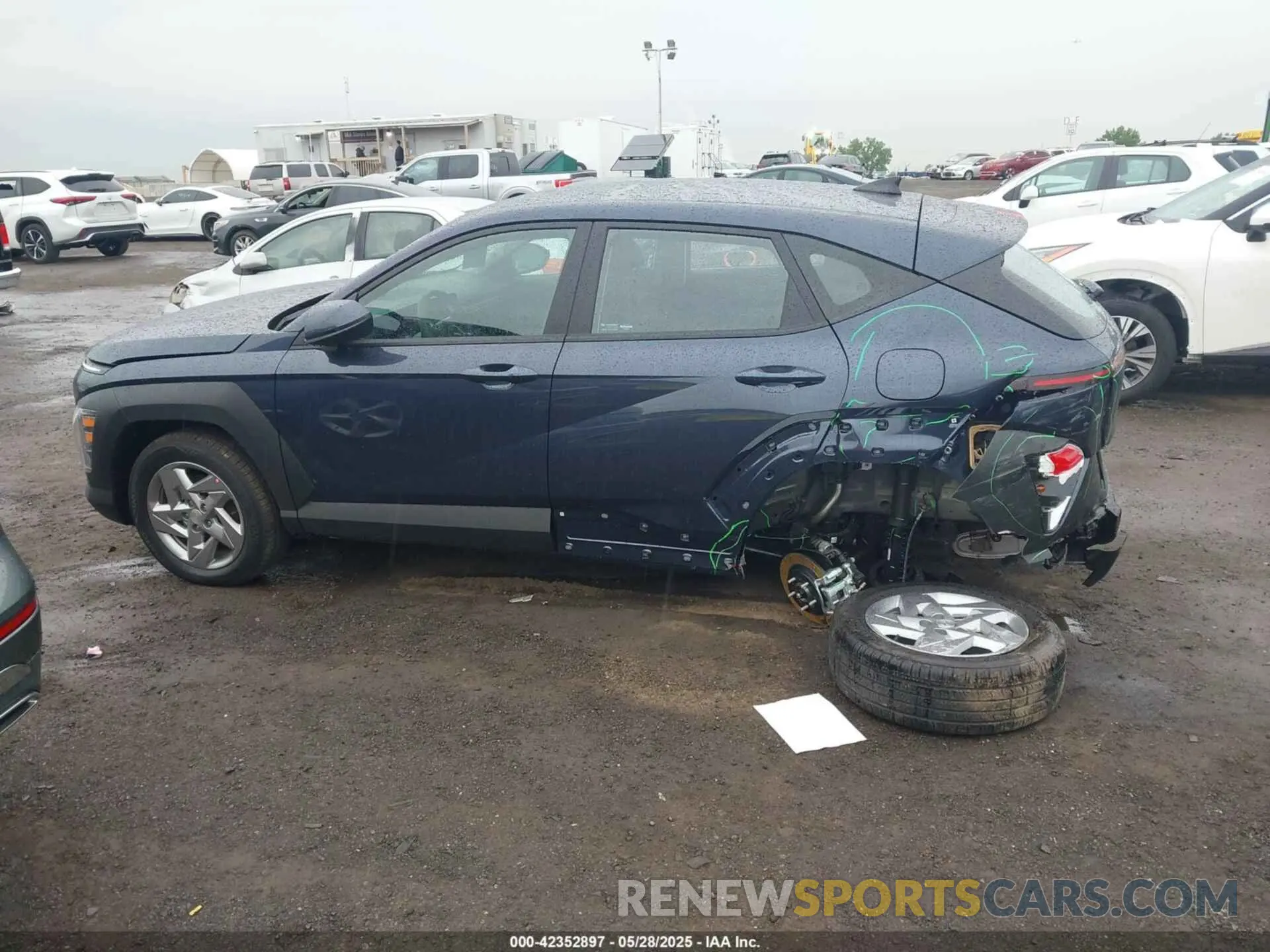 14 Photograph of a damaged car KM8HACAB5SU307334 HYUNDAI KONA 2025