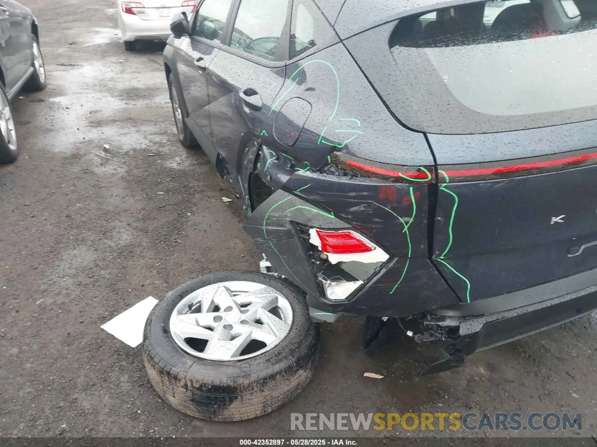 18 Photograph of a damaged car KM8HACAB5SU307334 HYUNDAI KONA 2025