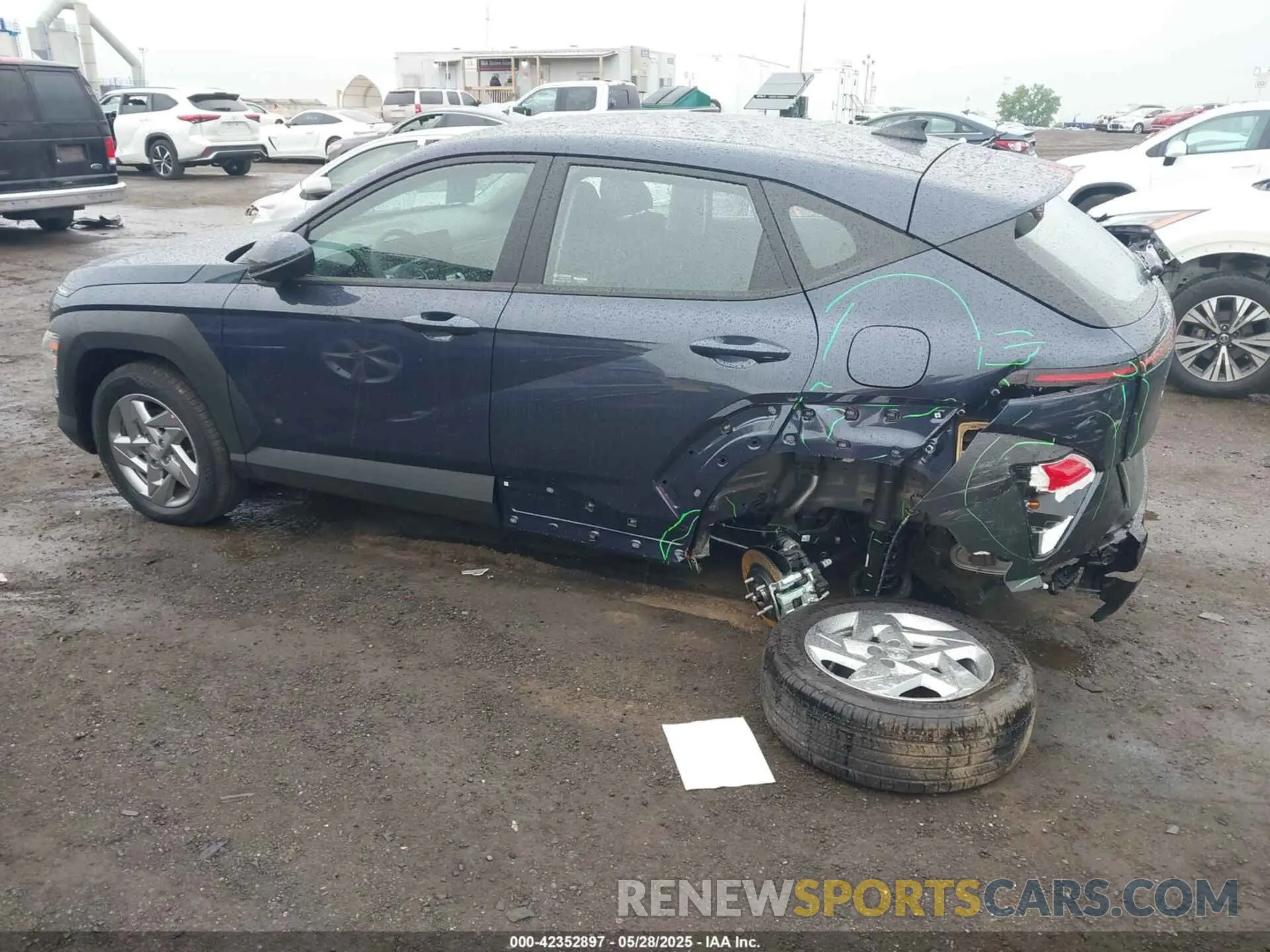 6 Photograph of a damaged car KM8HACAB5SU307334 HYUNDAI KONA 2025