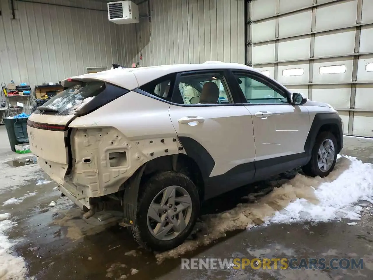3 Photograph of a damaged car KM8HACAB6SU213642 HYUNDAI KONA 2025