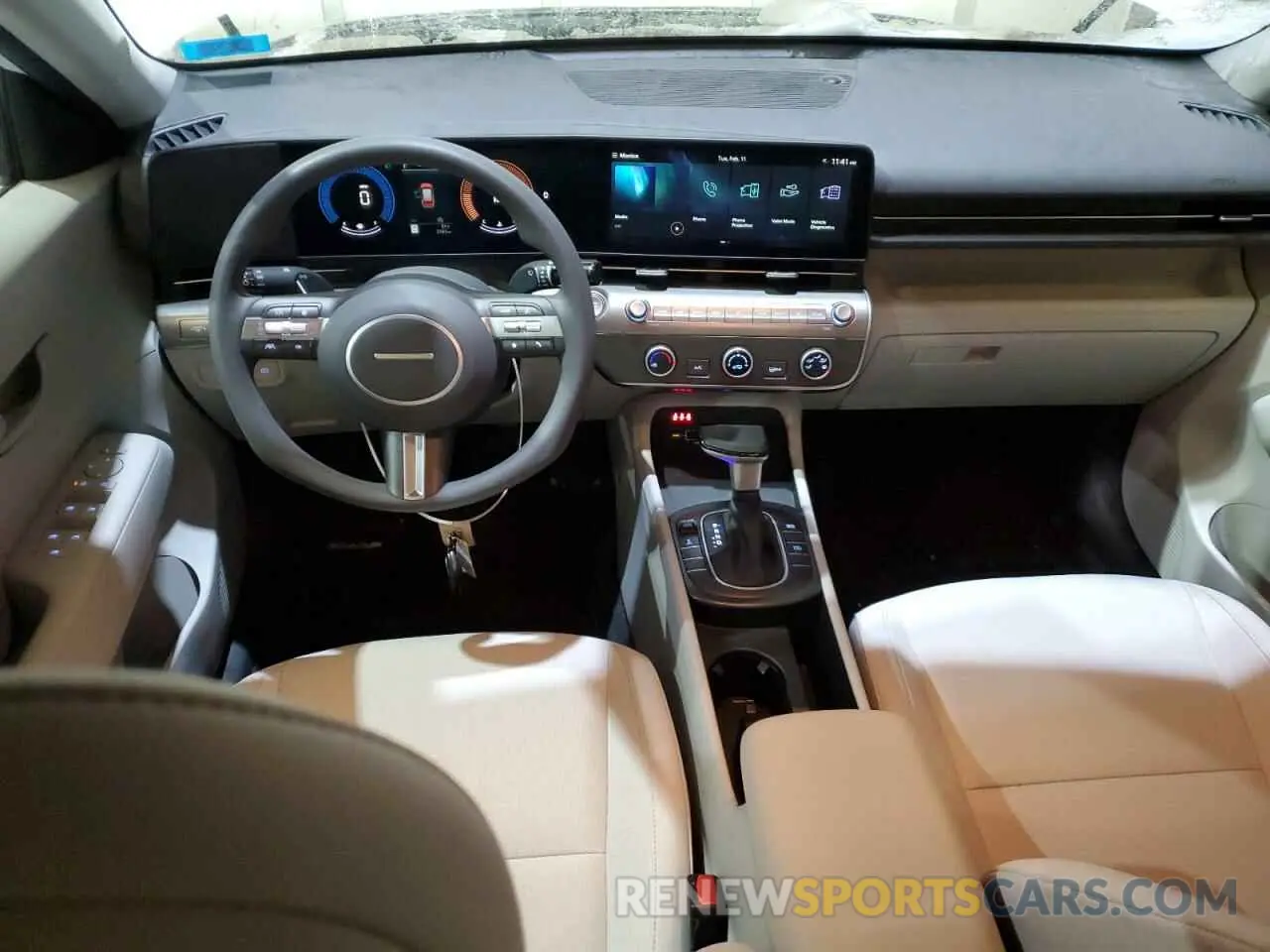 8 Photograph of a damaged car KM8HACAB6SU213642 HYUNDAI KONA 2025