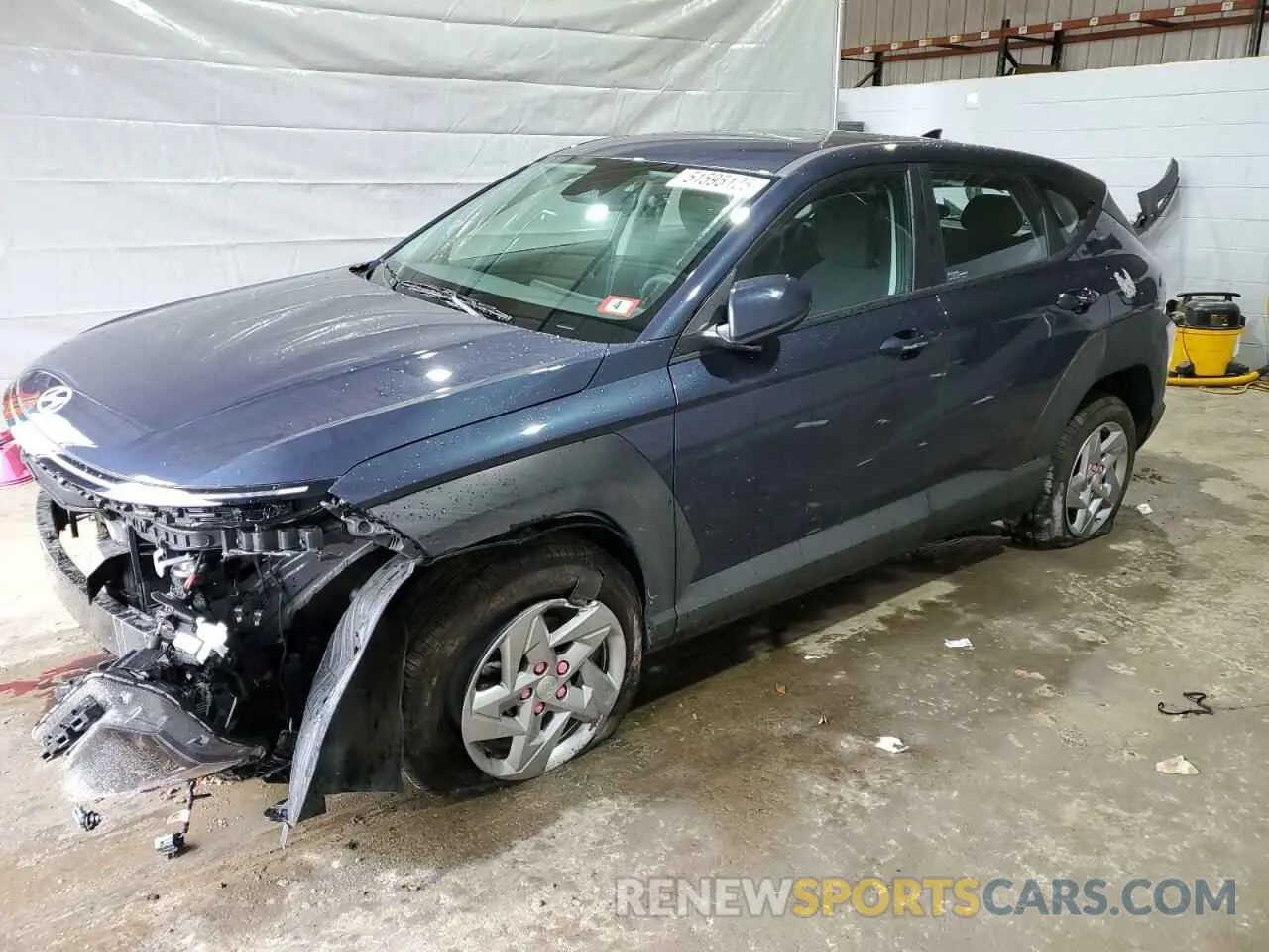1 Photograph of a damaged car KM8HACAB7SU233477 HYUNDAI KONA 2025