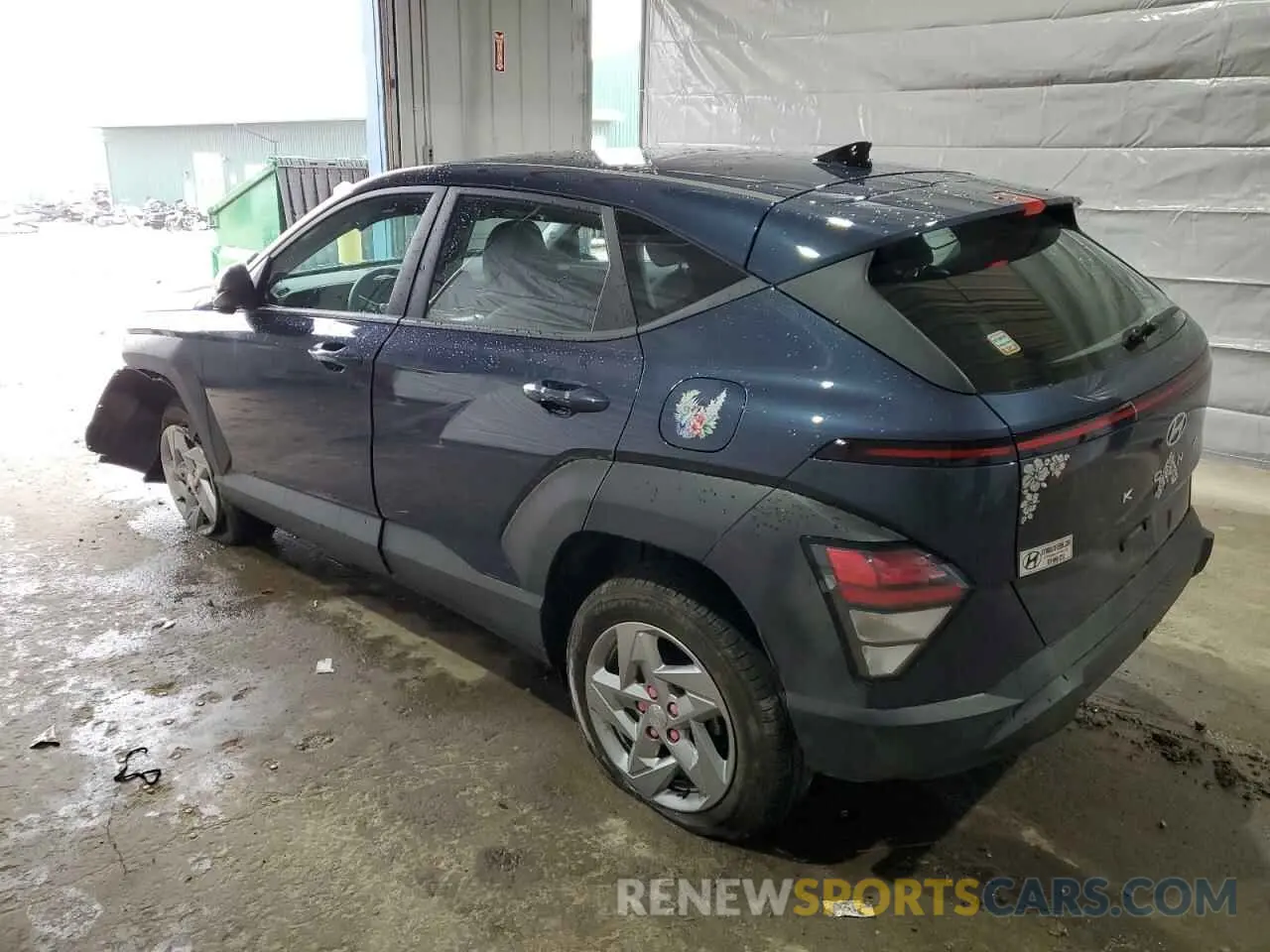 2 Photograph of a damaged car KM8HACAB7SU233477 HYUNDAI KONA 2025