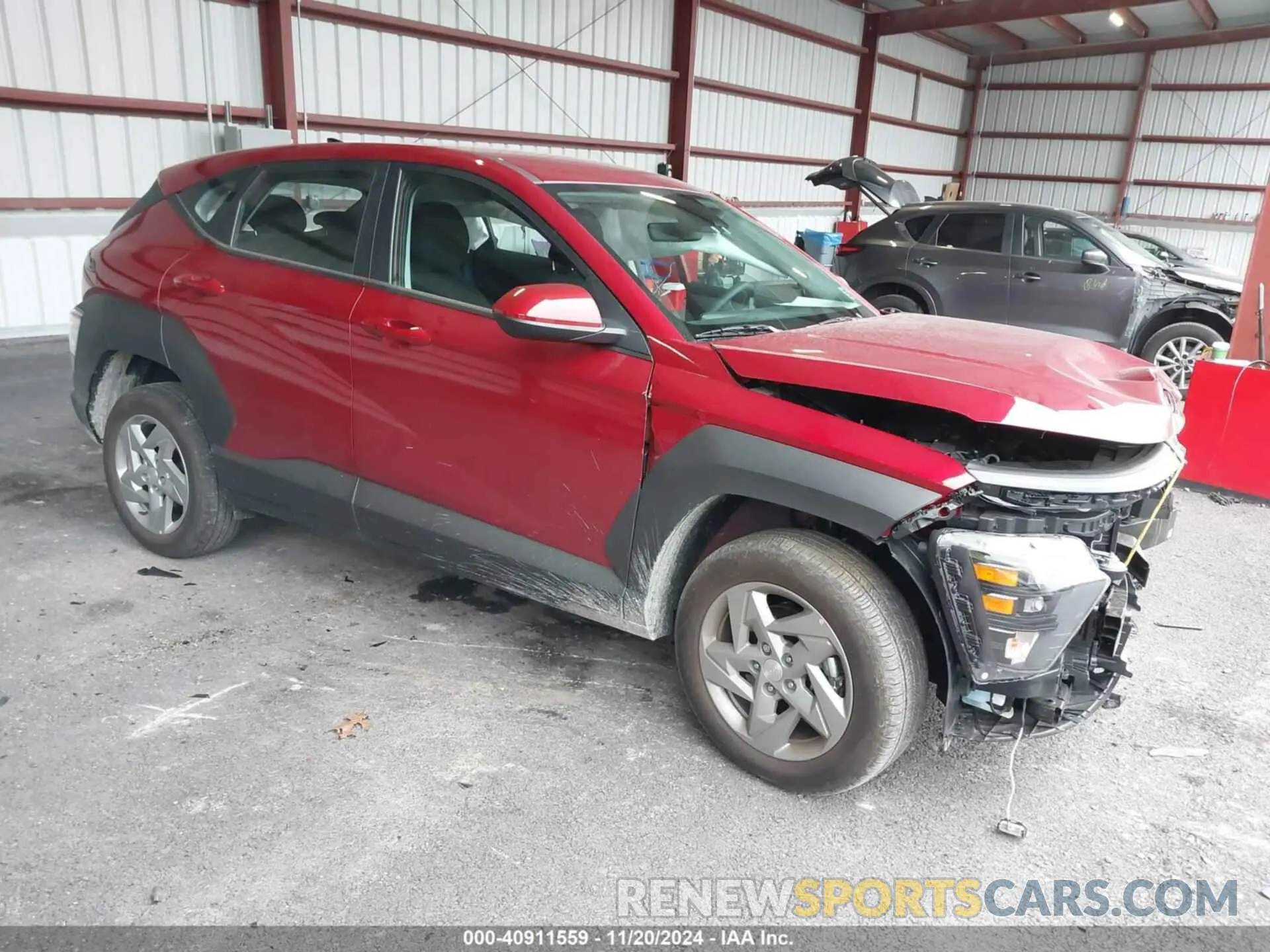 1 Photograph of a damaged car KM8HACABXSU194030 HYUNDAI KONA 2025