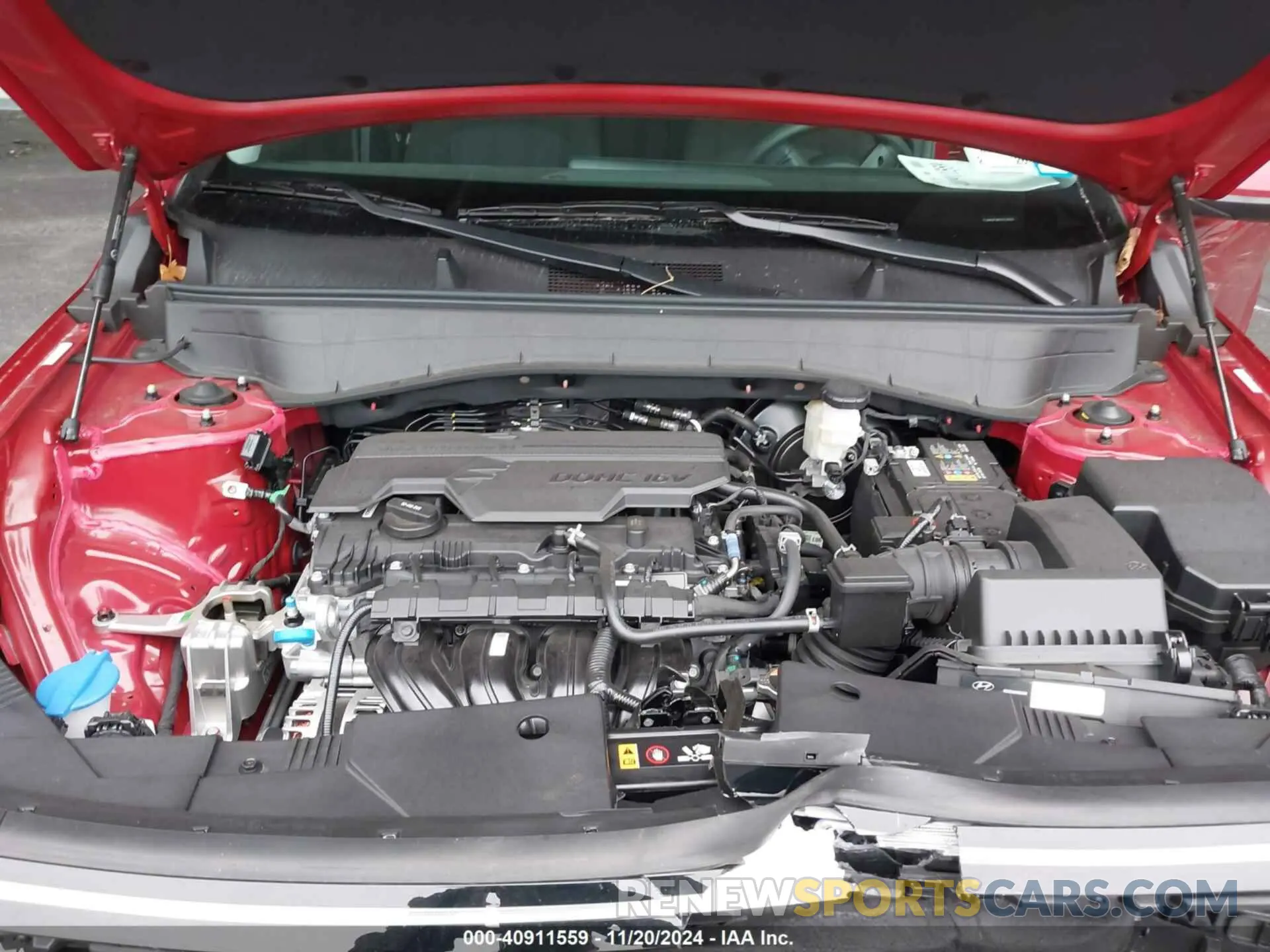 10 Photograph of a damaged car KM8HACABXSU194030 HYUNDAI KONA 2025
