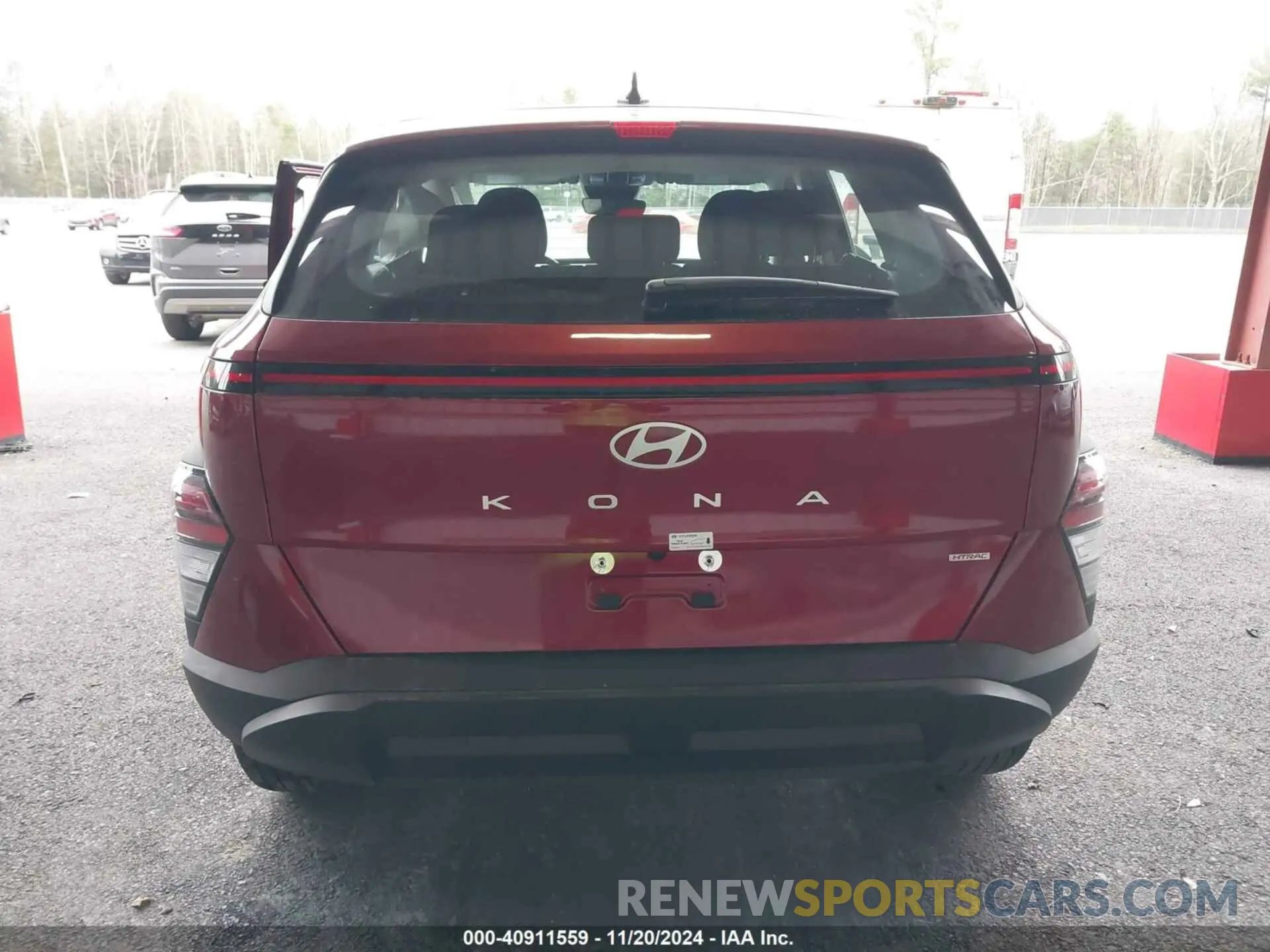17 Photograph of a damaged car KM8HACABXSU194030 HYUNDAI KONA 2025