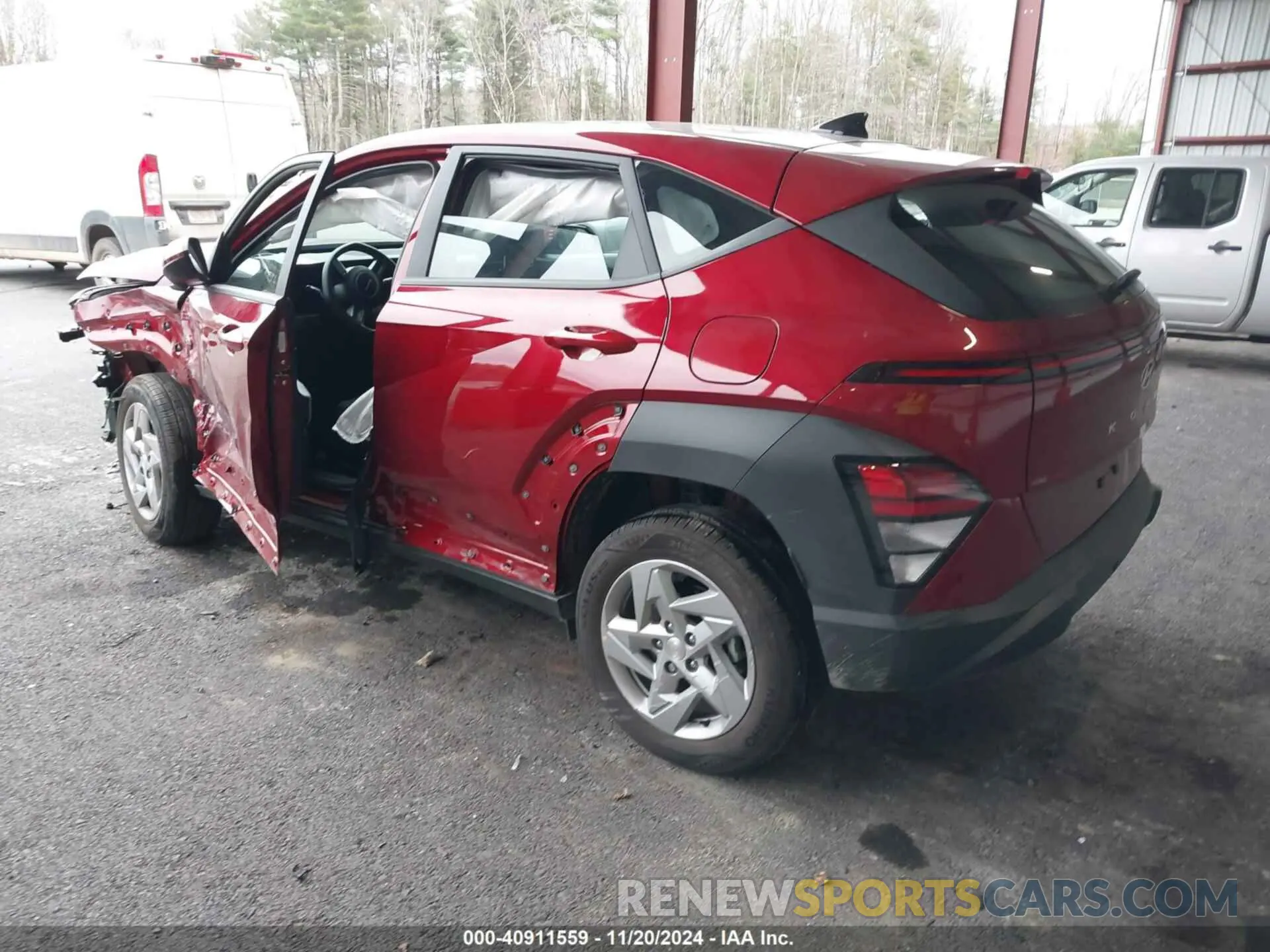 3 Photograph of a damaged car KM8HACABXSU194030 HYUNDAI KONA 2025