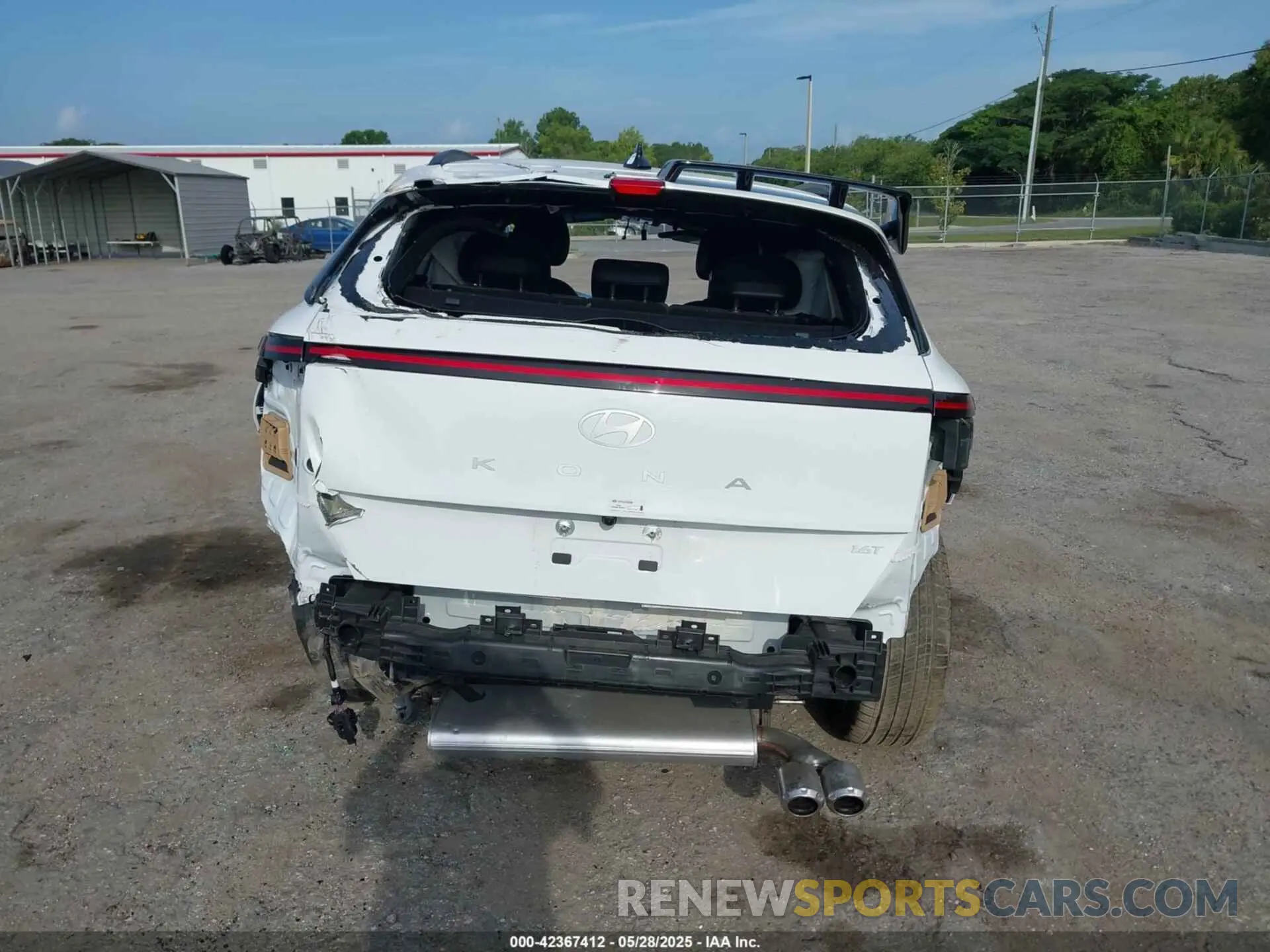 15 Photograph of a damaged car KM8HB3A34SU245771 HYUNDAI KONA 2025