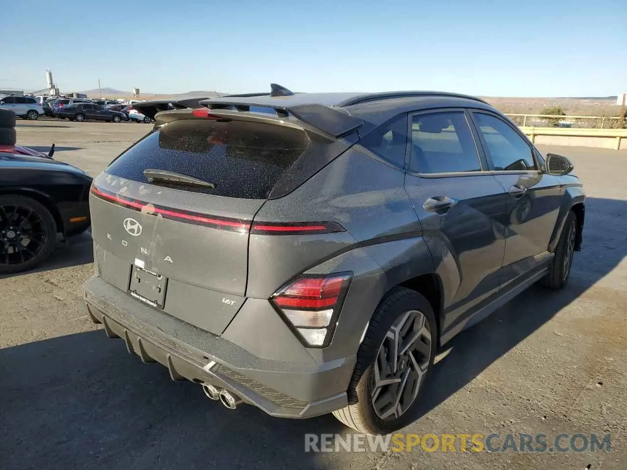 3 Photograph of a damaged car KM8HB3A39SU190895 HYUNDAI KONA 2025