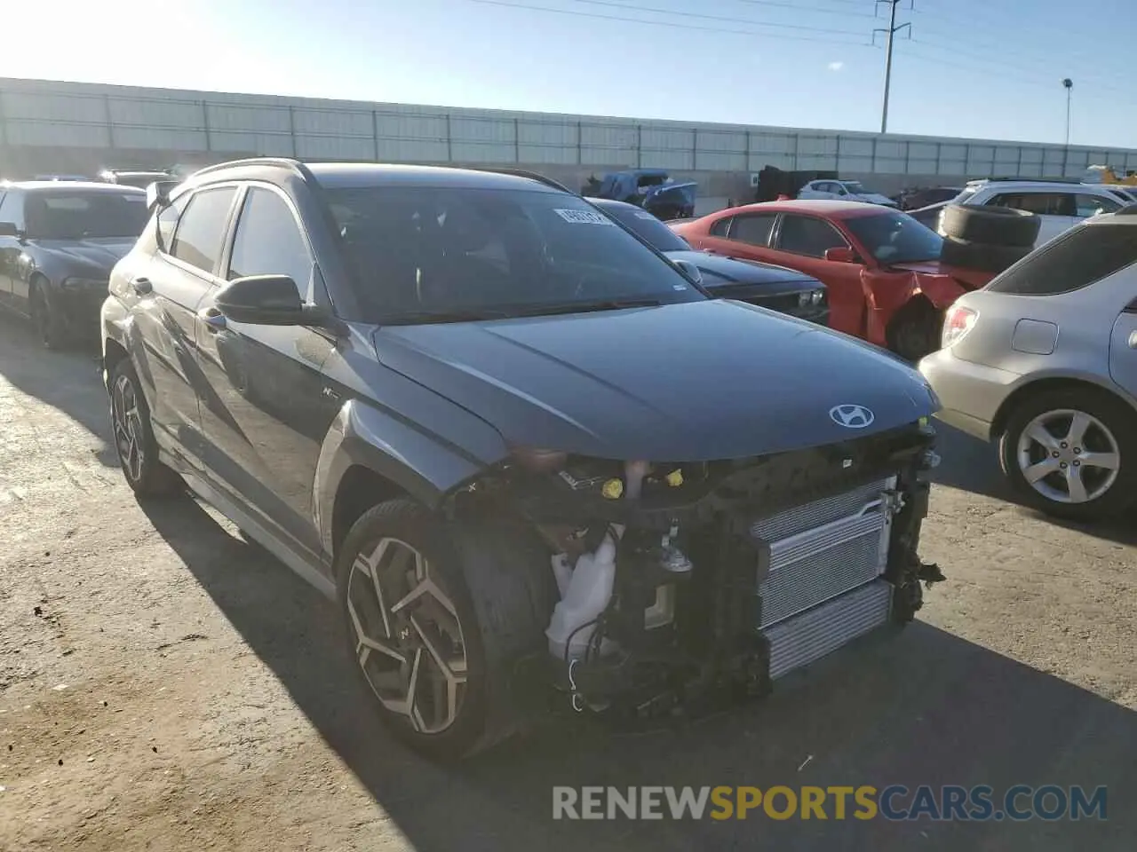 4 Photograph of a damaged car KM8HB3A39SU190895 HYUNDAI KONA 2025