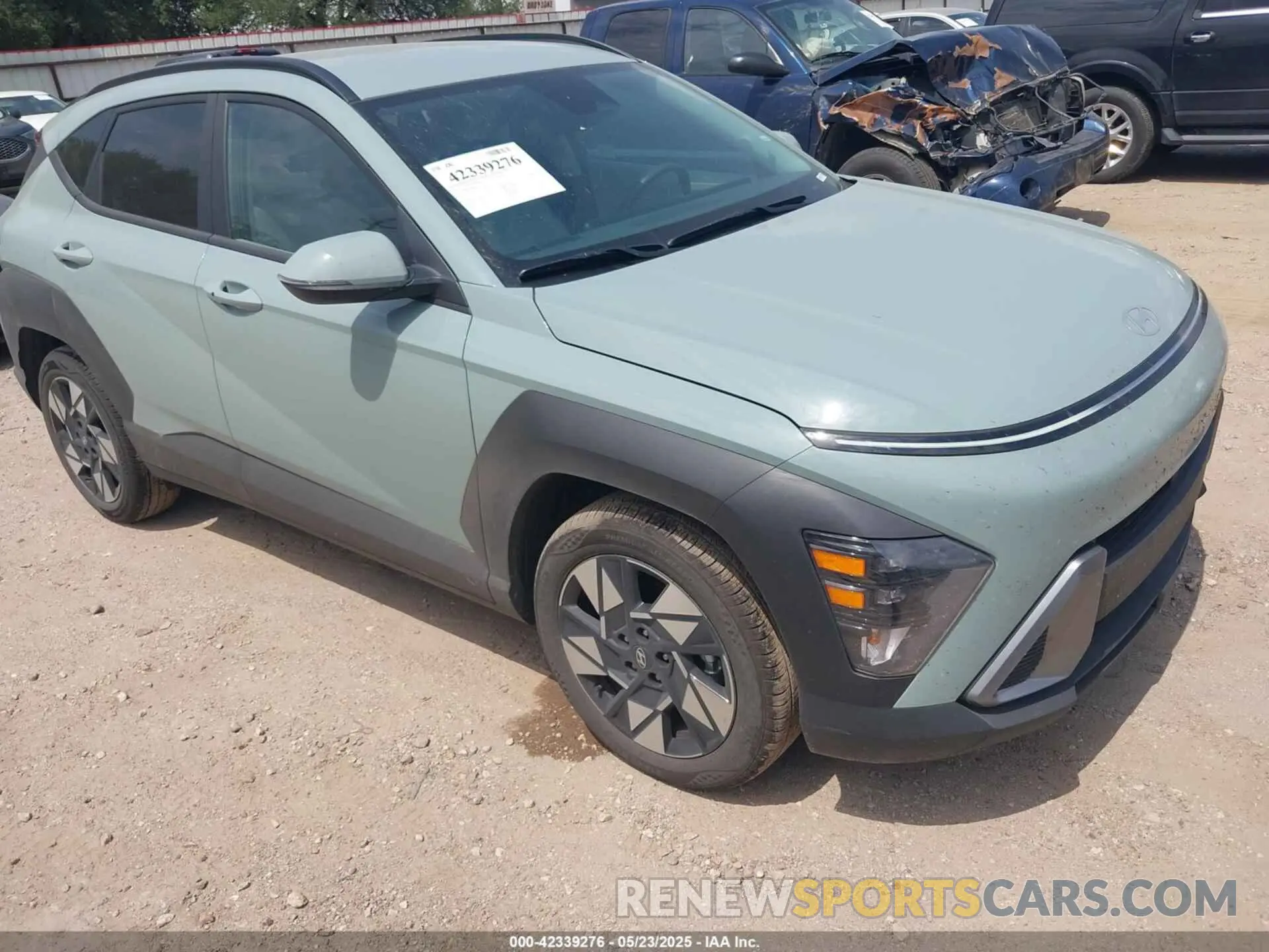 1 Photograph of a damaged car KM8HB3AB0SU235763 HYUNDAI KONA 2025