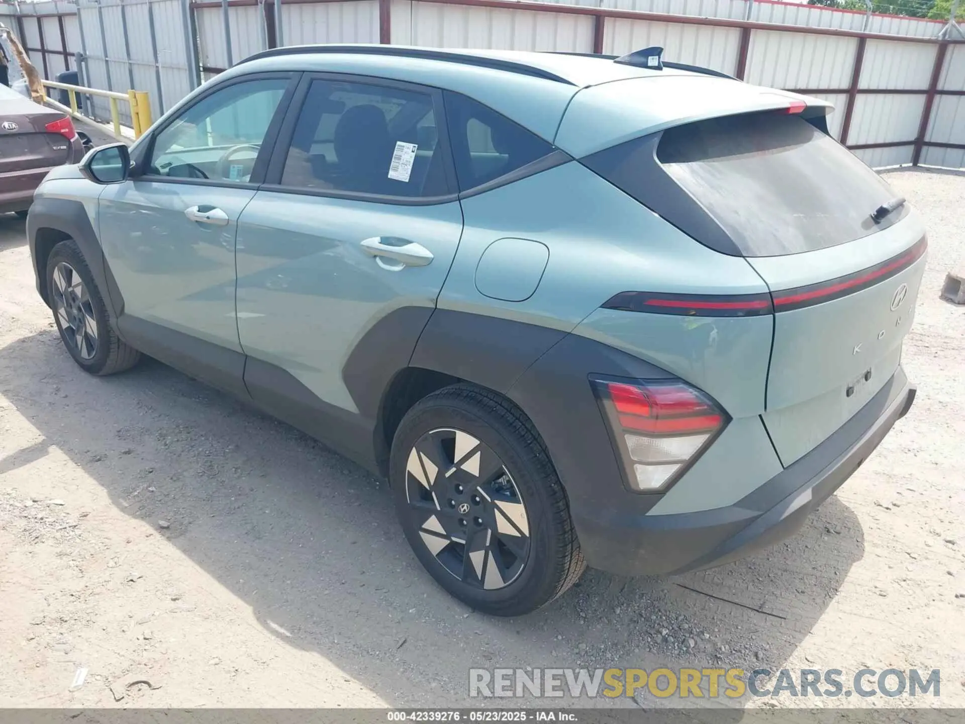 3 Photograph of a damaged car KM8HB3AB0SU235763 HYUNDAI KONA 2025