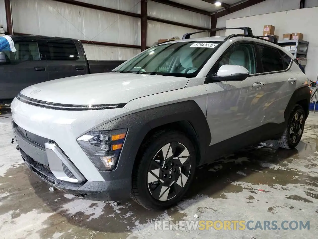 1 Photograph of a damaged car KM8HB3AB0SU253776 HYUNDAI KONA 2025