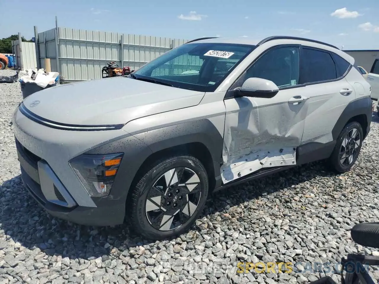 1 Photograph of a damaged car KM8HB3AB0SU285031 HYUNDAI KONA 2025