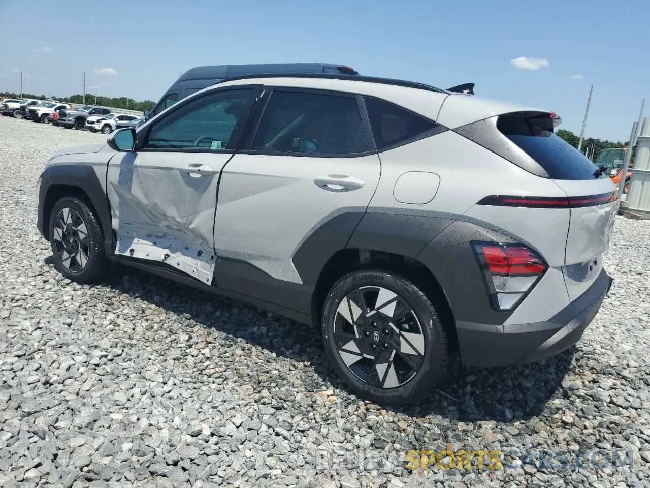 2 Photograph of a damaged car KM8HB3AB0SU285031 HYUNDAI KONA 2025