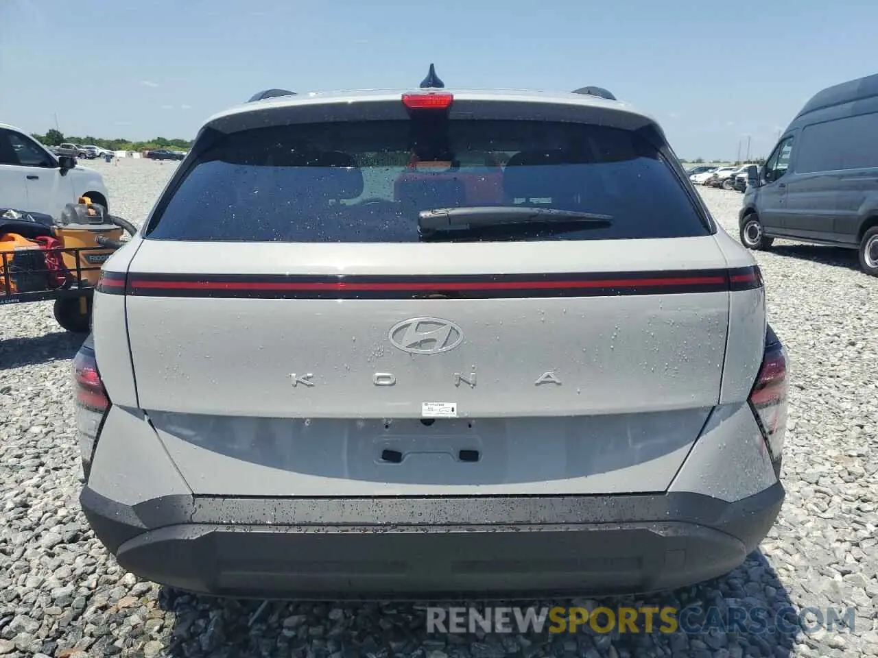 6 Photograph of a damaged car KM8HB3AB0SU285031 HYUNDAI KONA 2025