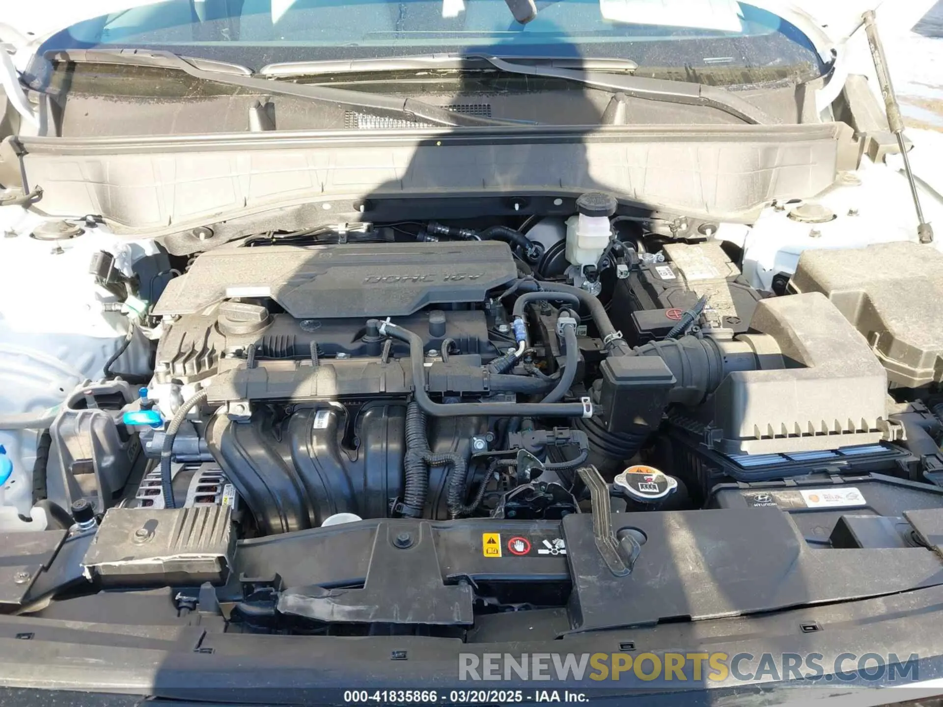 10 Photograph of a damaged car KM8HB3AB1SU215294 HYUNDAI KONA 2025