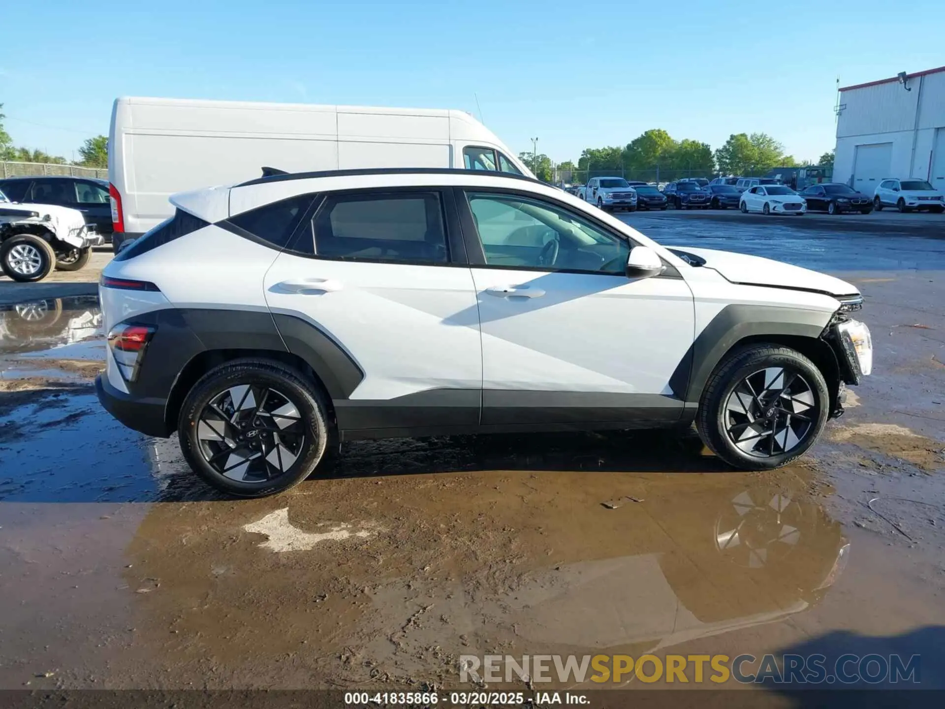 13 Photograph of a damaged car KM8HB3AB1SU215294 HYUNDAI KONA 2025