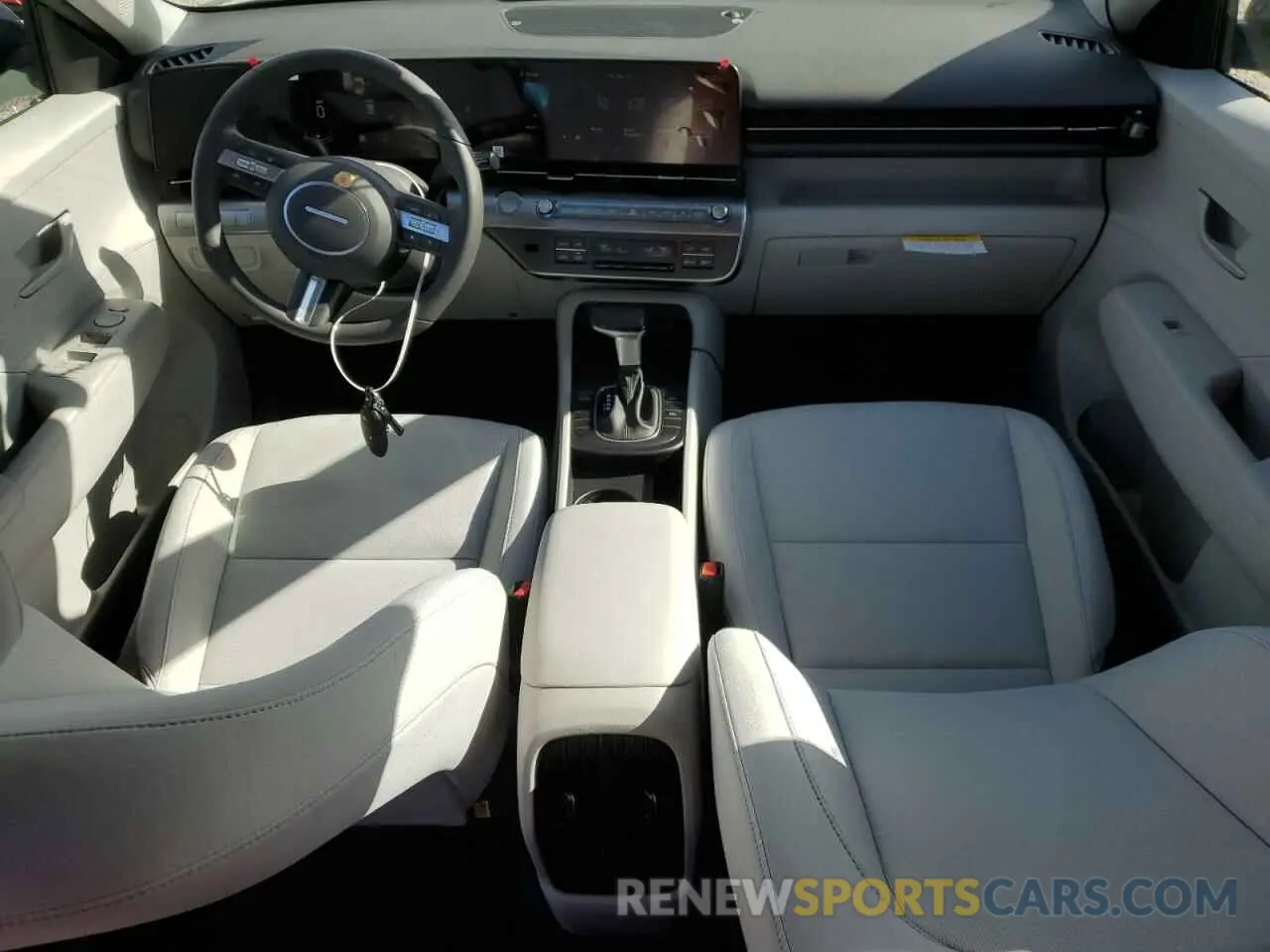 8 Photograph of a damaged car KM8HB3AB1SU252104 HYUNDAI KONA 2025