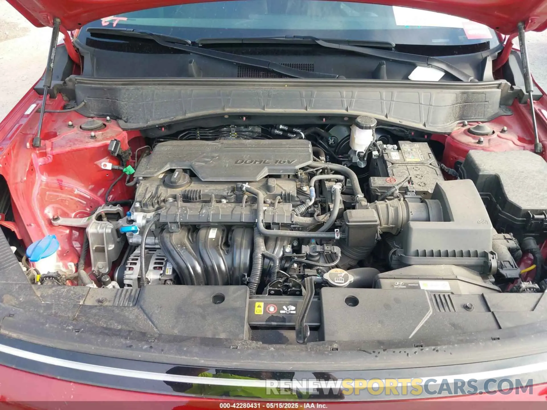 10 Photograph of a damaged car KM8HB3AB2SU206720 HYUNDAI KONA 2025