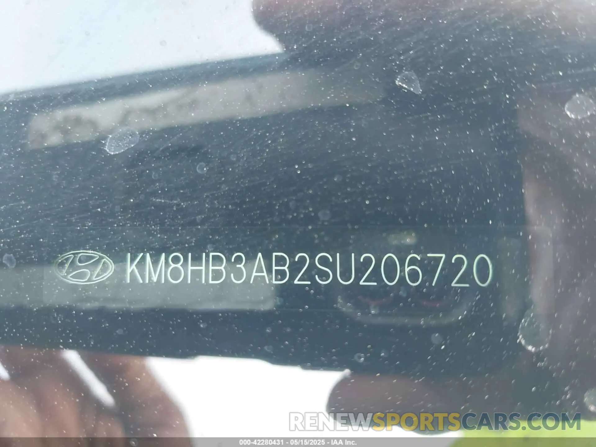 9 Photograph of a damaged car KM8HB3AB2SU206720 HYUNDAI KONA 2025