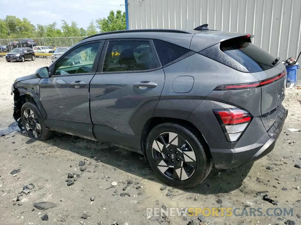 2 Photograph of a damaged car KM8HB3AB2SU270966 HYUNDAI KONA 2025