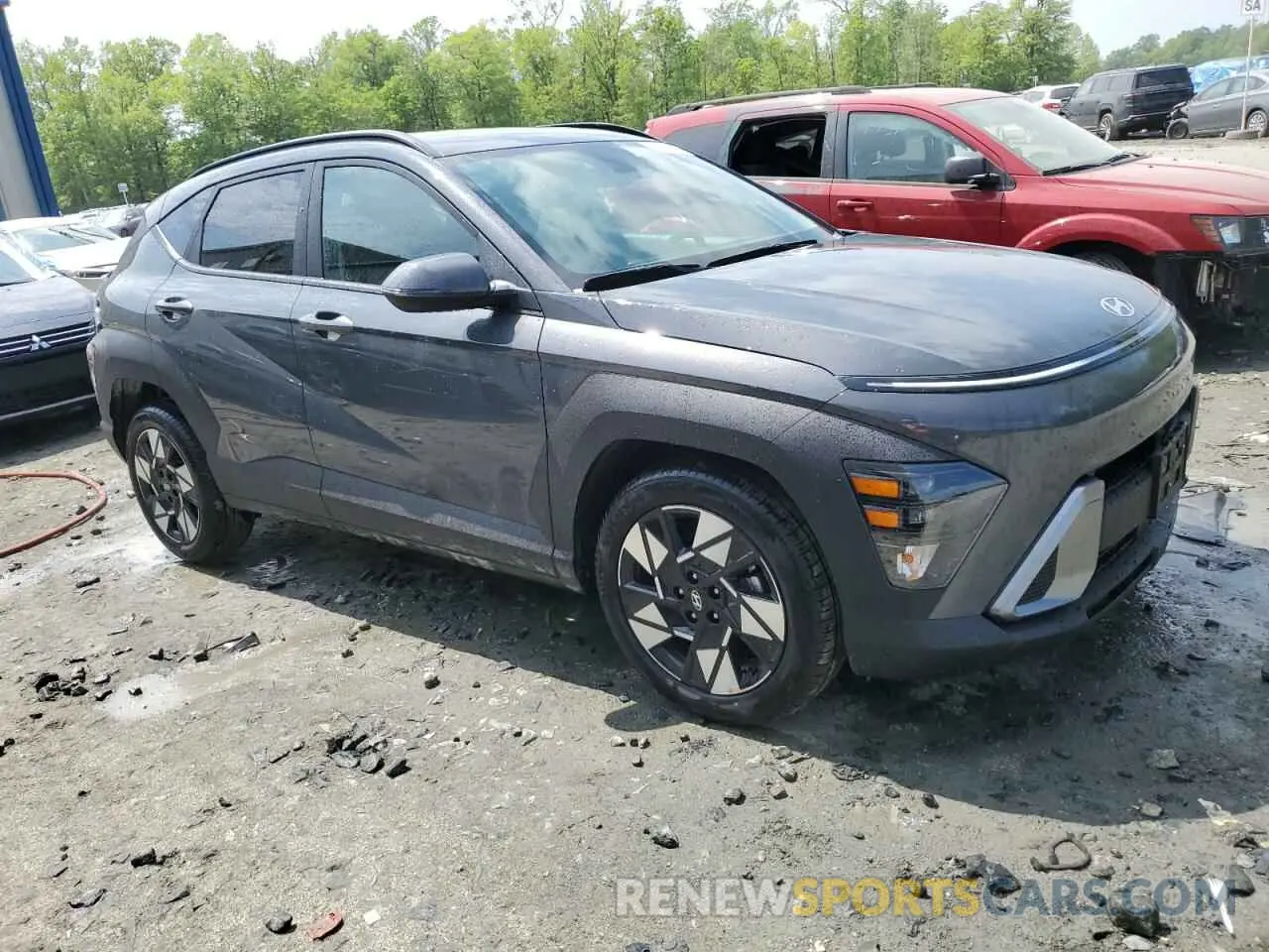 4 Photograph of a damaged car KM8HB3AB2SU270966 HYUNDAI KONA 2025