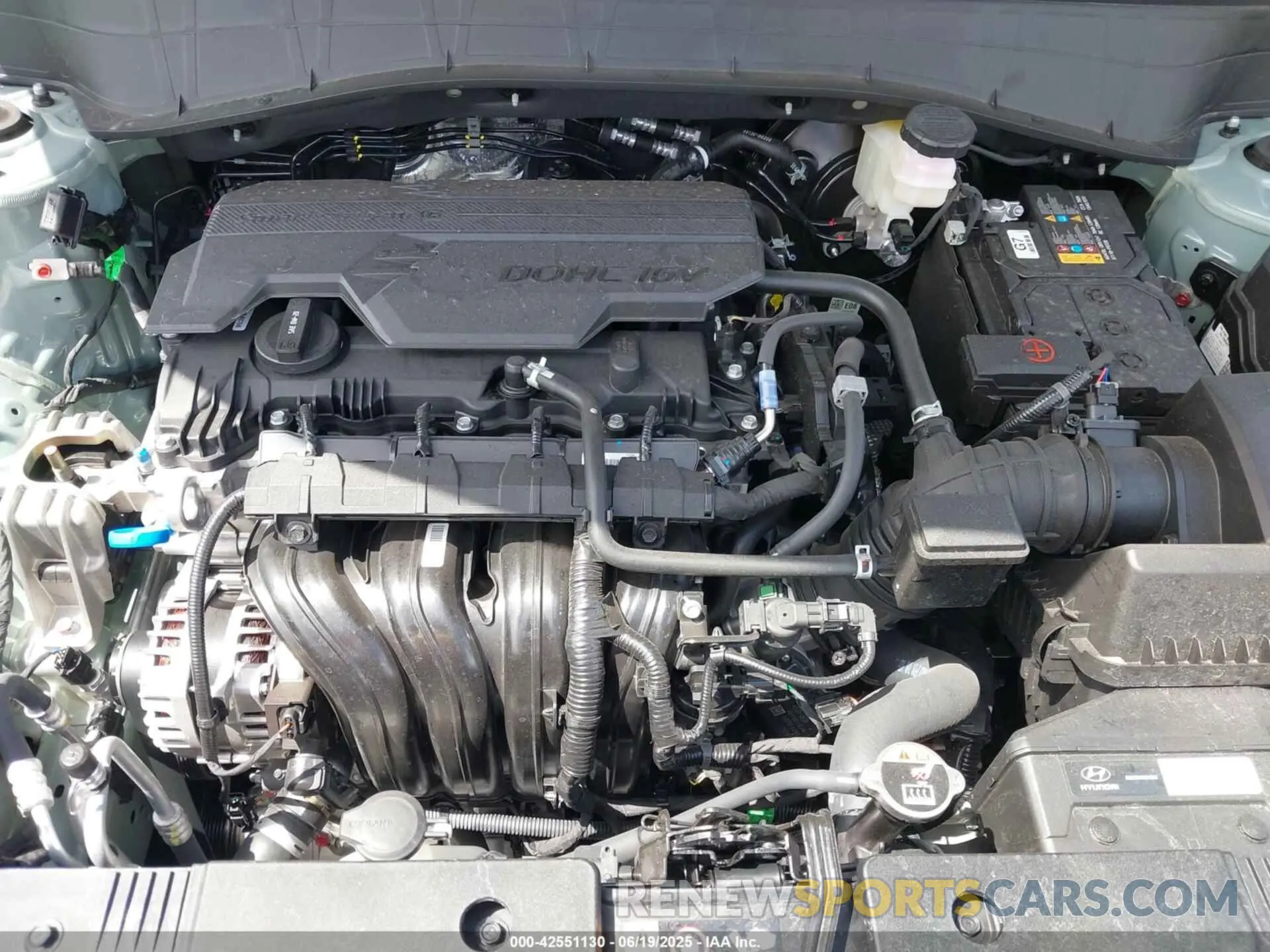 10 Photograph of a damaged car KM8HB3AB2SU302671 HYUNDAI KONA 2025