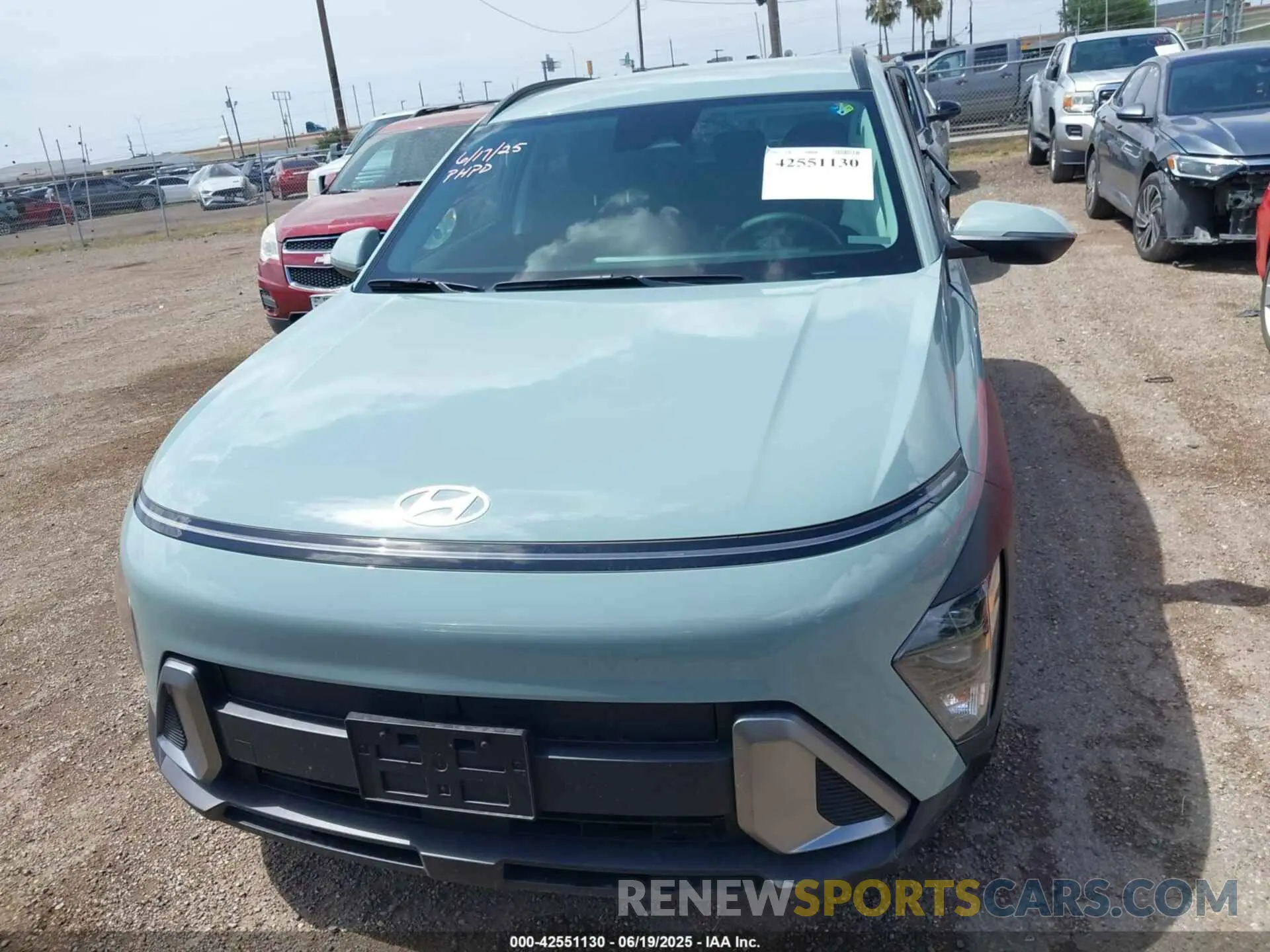 12 Photograph of a damaged car KM8HB3AB2SU302671 HYUNDAI KONA 2025
