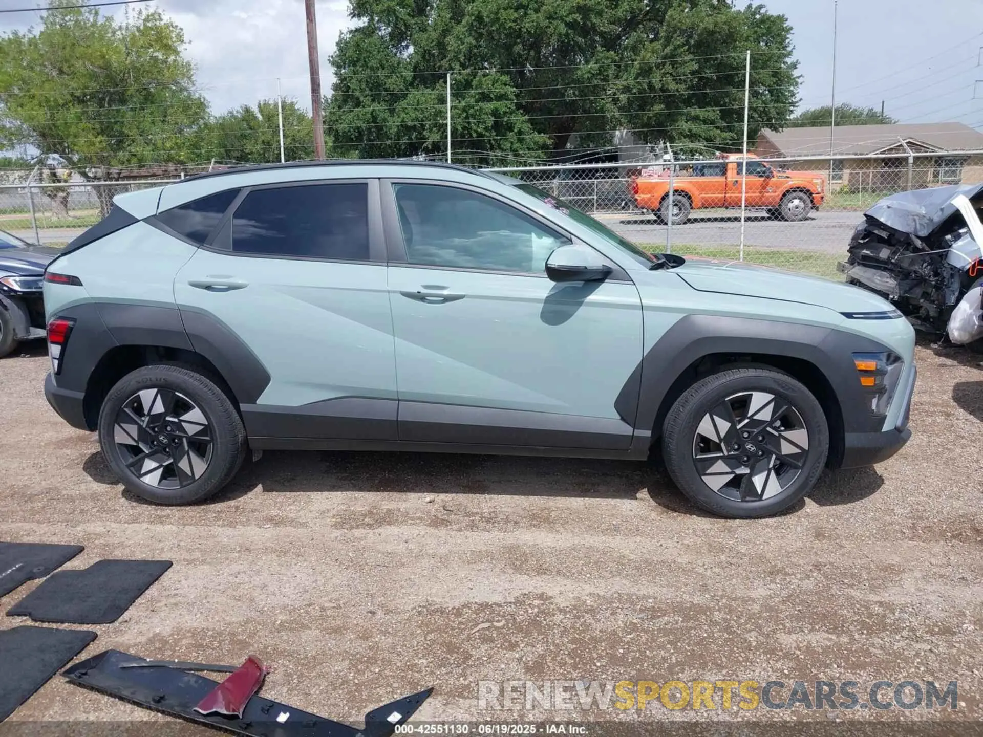 13 Photograph of a damaged car KM8HB3AB2SU302671 HYUNDAI KONA 2025