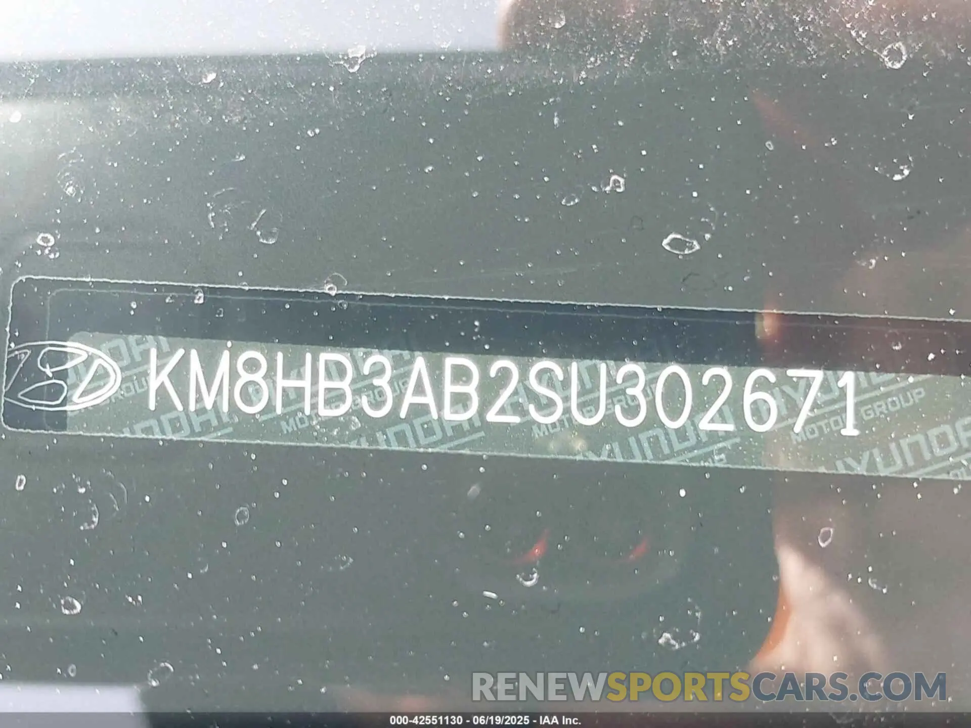 9 Photograph of a damaged car KM8HB3AB2SU302671 HYUNDAI KONA 2025