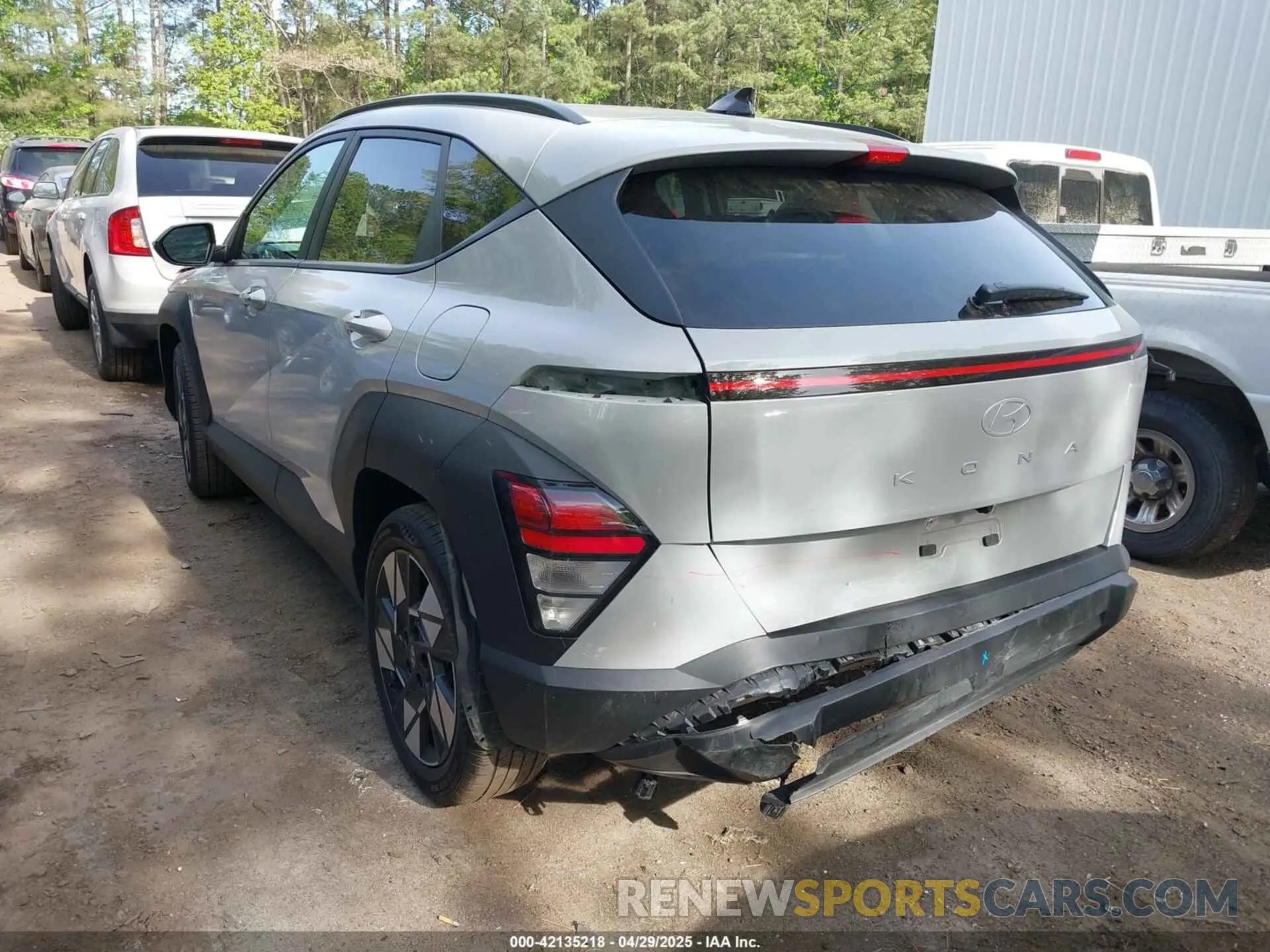 3 Photograph of a damaged car KM8HB3AB3SU215152 HYUNDAI KONA 2025