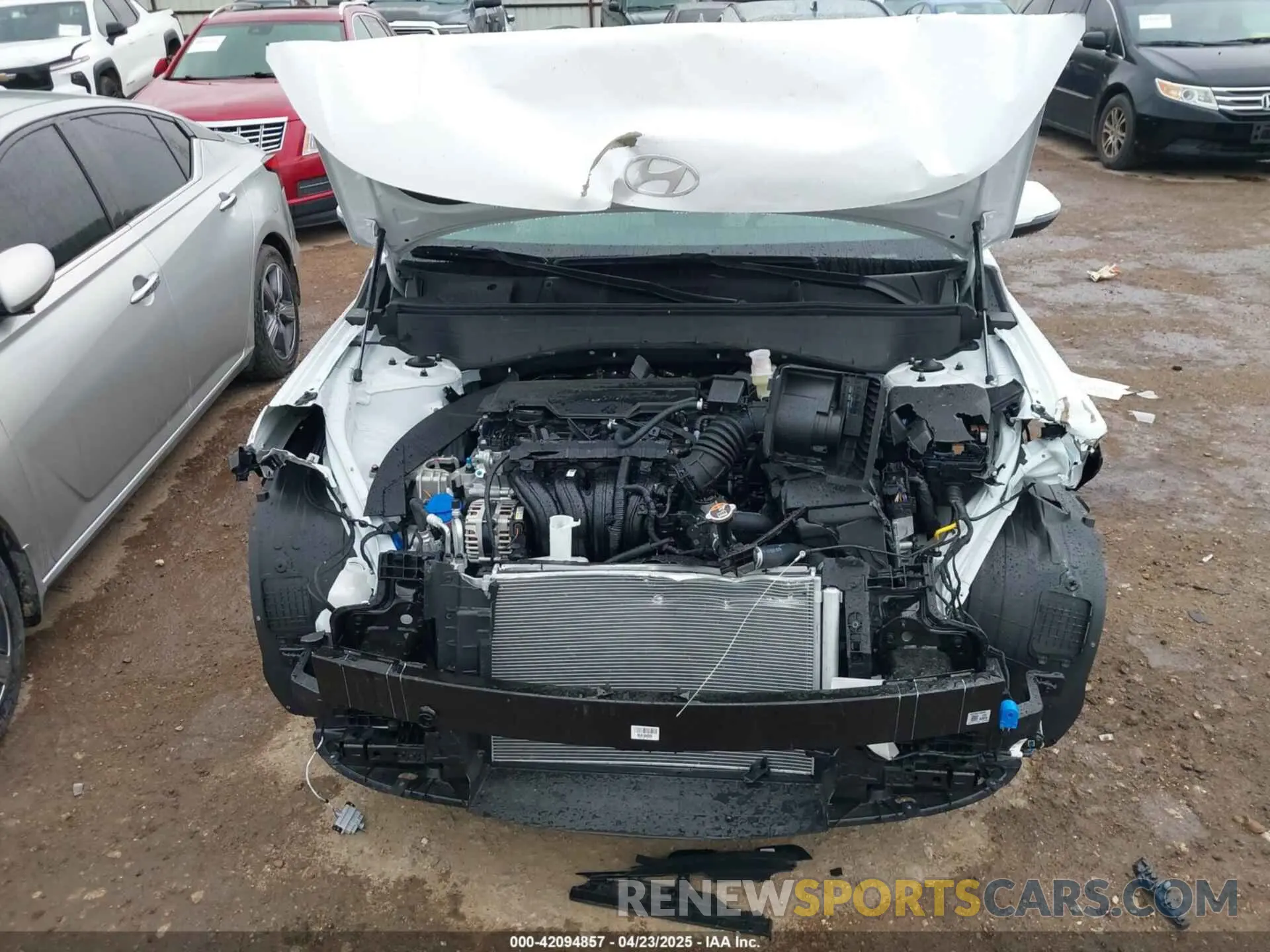 13 Photograph of a damaged car KM8HB3AB4SU273349 HYUNDAI KONA 2025