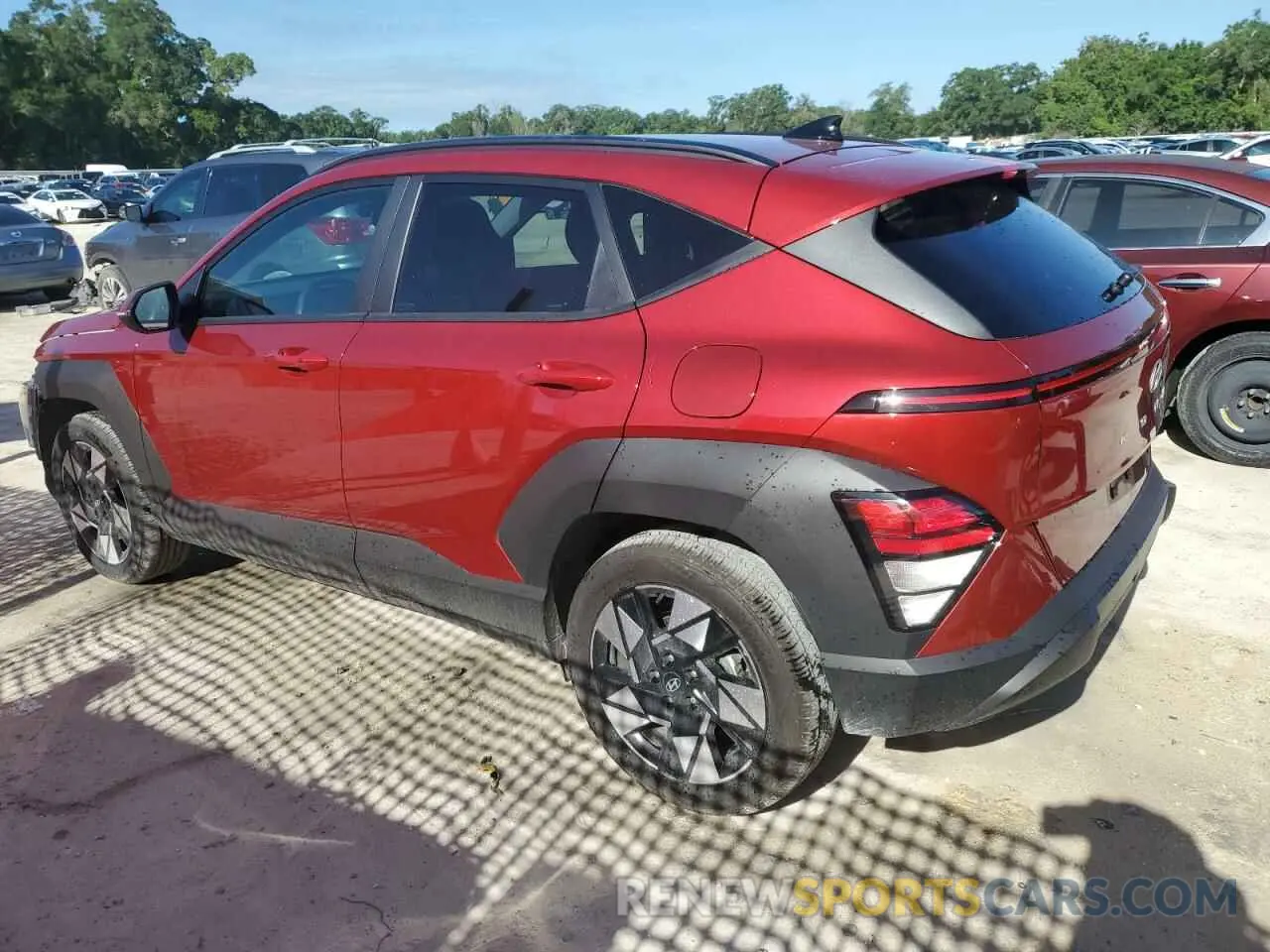 2 Photograph of a damaged car KM8HB3AB5SU227058 HYUNDAI KONA 2025