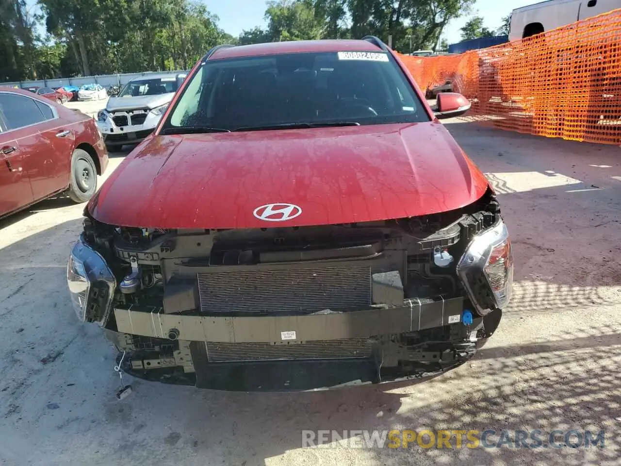5 Photograph of a damaged car KM8HB3AB5SU227058 HYUNDAI KONA 2025