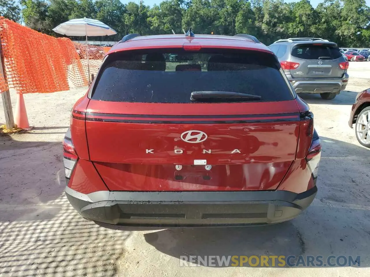 6 Photograph of a damaged car KM8HB3AB5SU227058 HYUNDAI KONA 2025