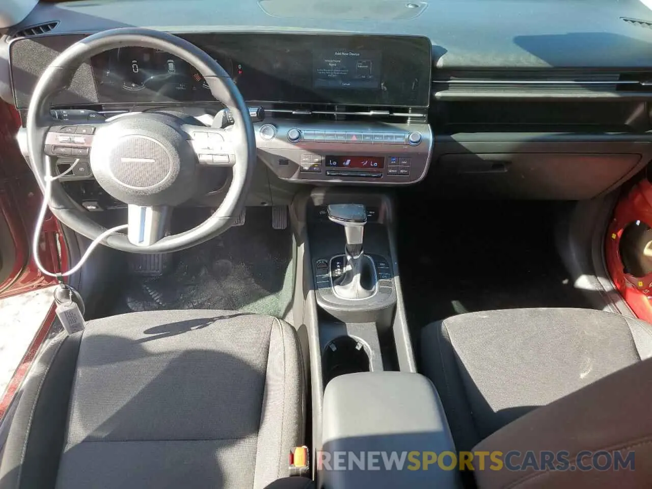 8 Photograph of a damaged car KM8HB3AB5SU227058 HYUNDAI KONA 2025
