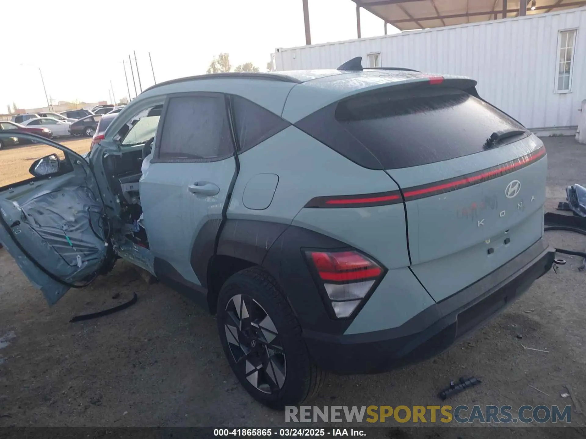 3 Photograph of a damaged car KM8HB3AB7SU226476 HYUNDAI KONA 2025