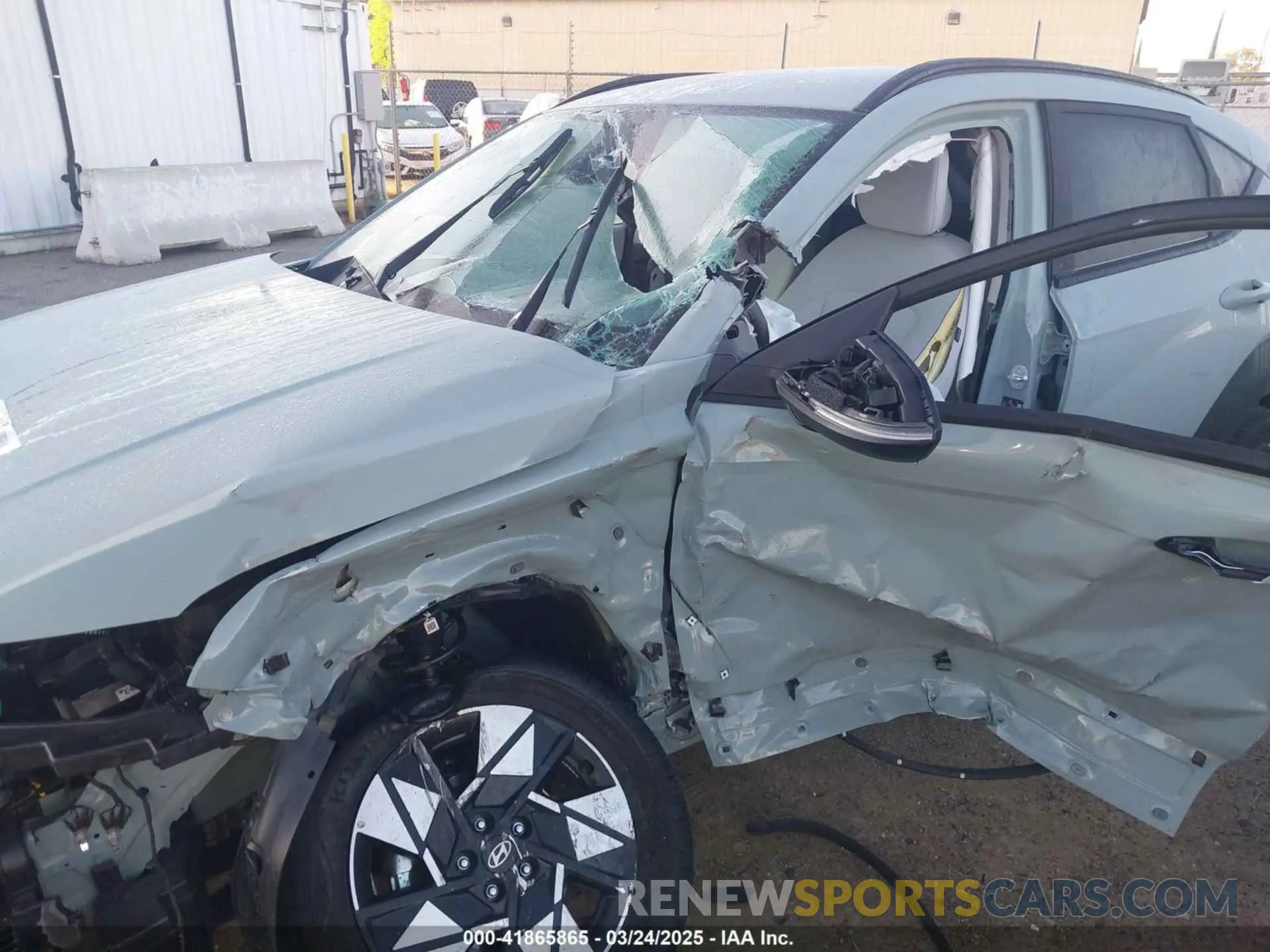 6 Photograph of a damaged car KM8HB3AB7SU226476 HYUNDAI KONA 2025