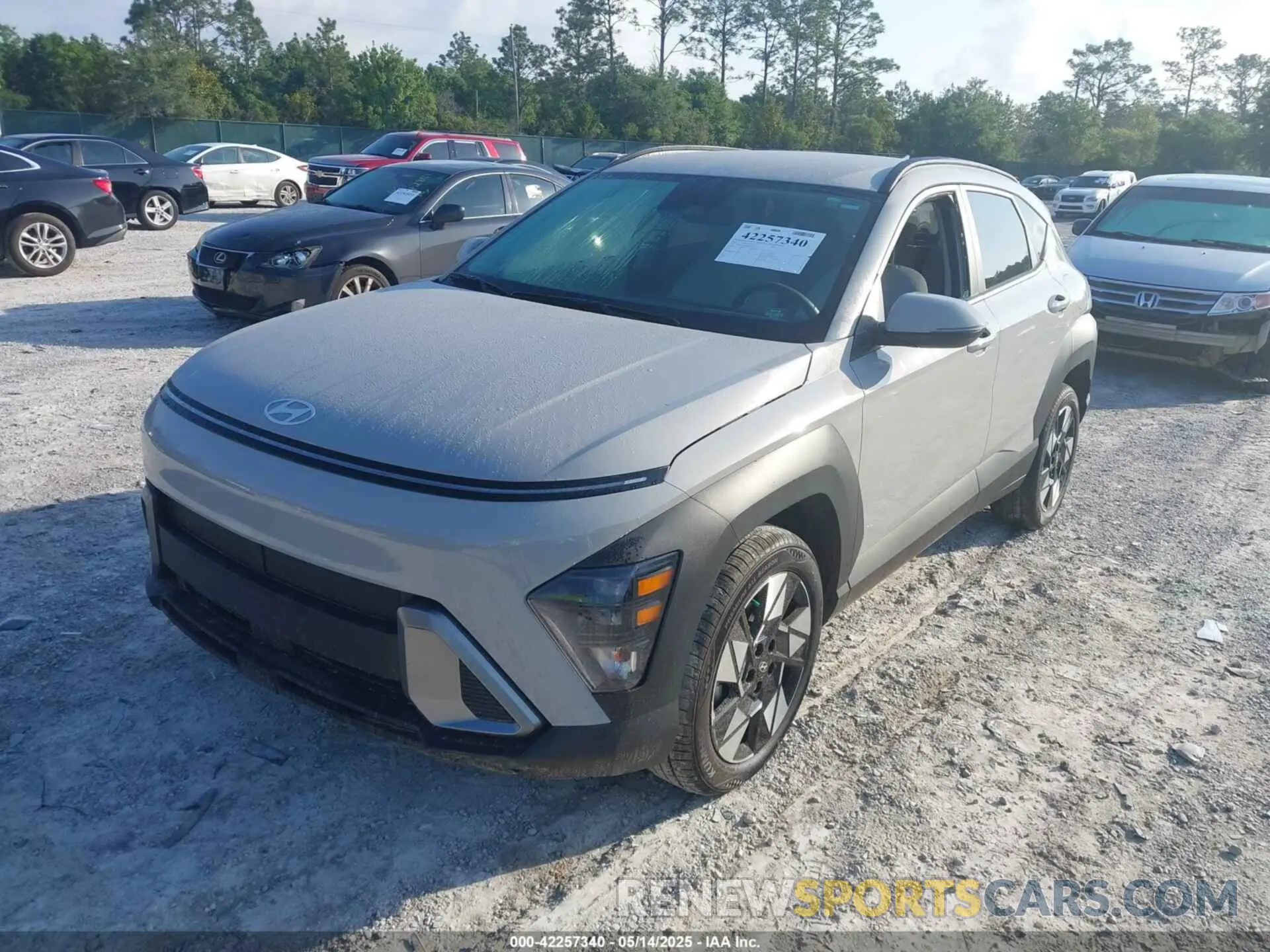 2 Photograph of a damaged car KM8HB3AB7SU227210 HYUNDAI KONA 2025