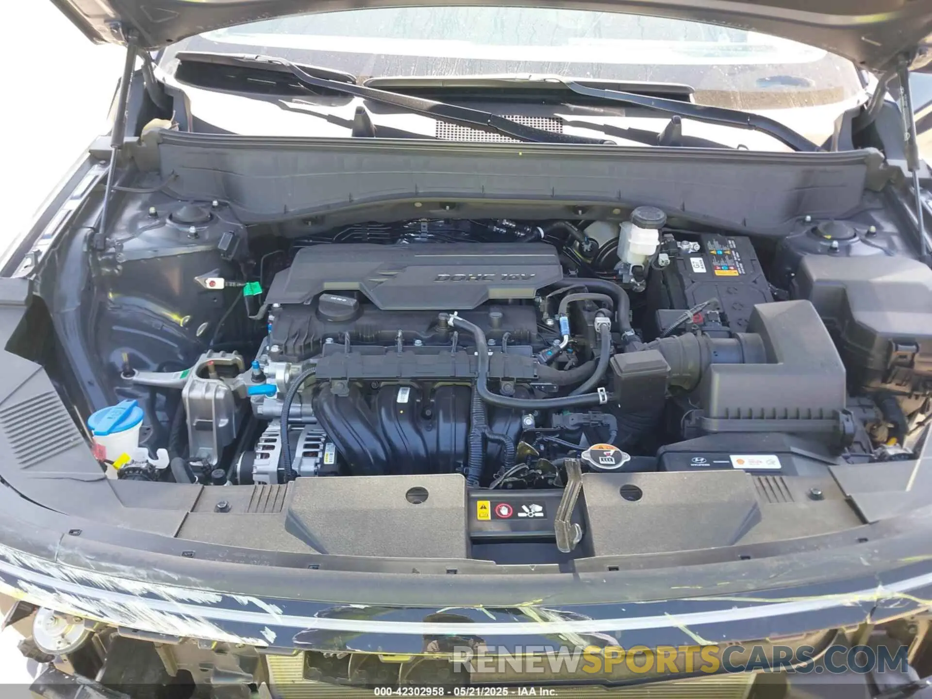 10 Photograph of a damaged car KM8HB3AB7SU250535 HYUNDAI KONA 2025