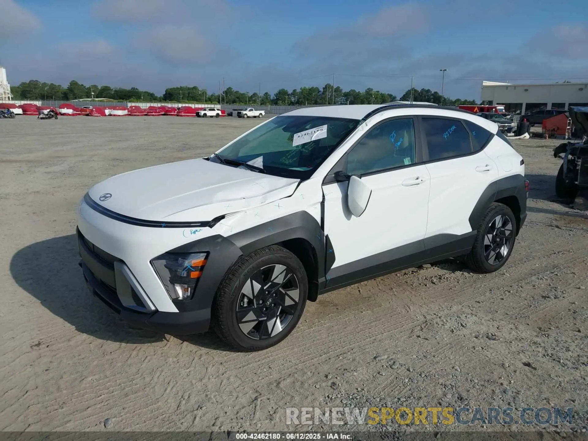 2 Photograph of a damaged car KM8HB3AB7SU258358 HYUNDAI KONA 2025