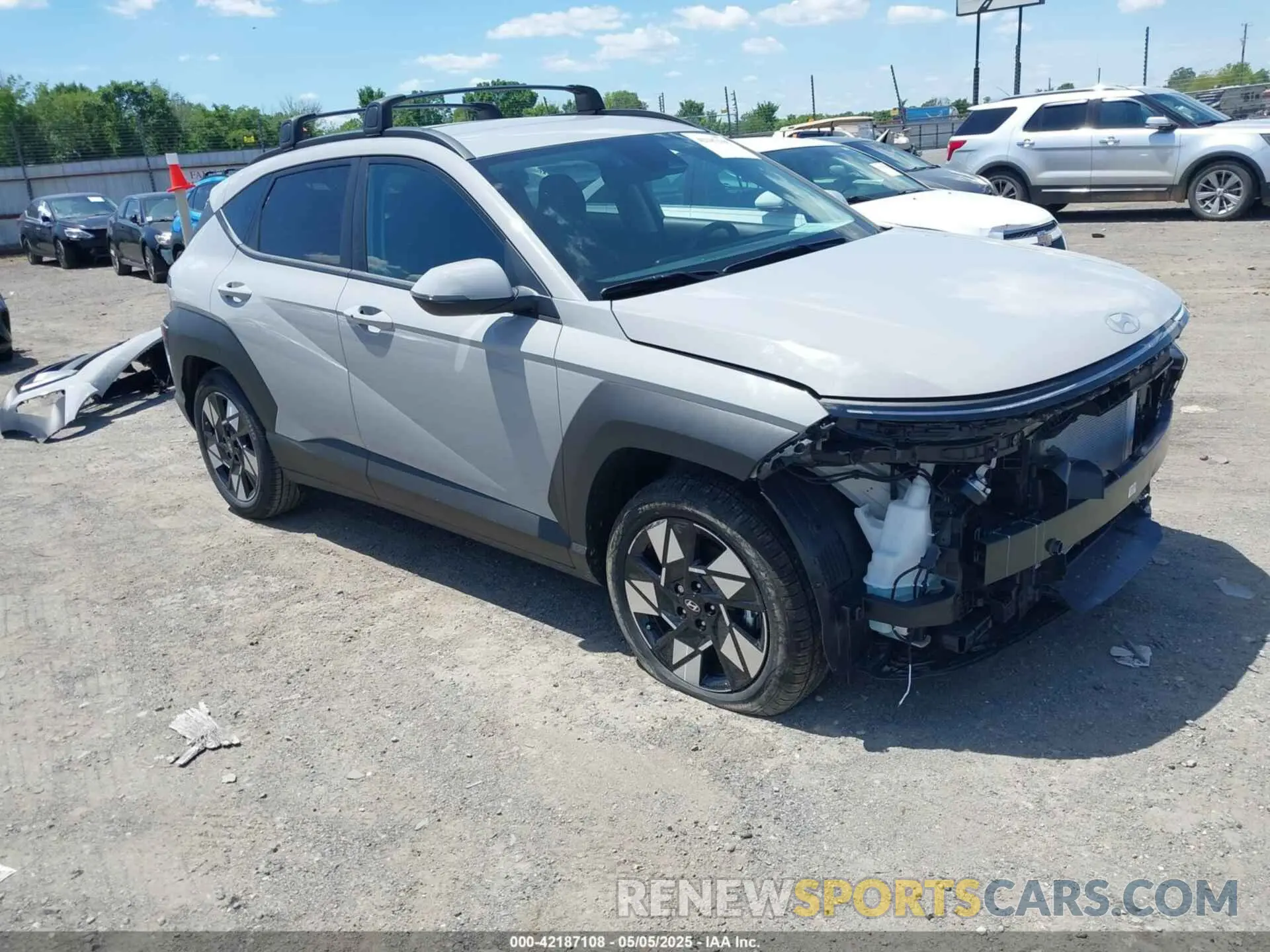 1 Photograph of a damaged car KM8HB3AB7SU262832 HYUNDAI KONA 2025